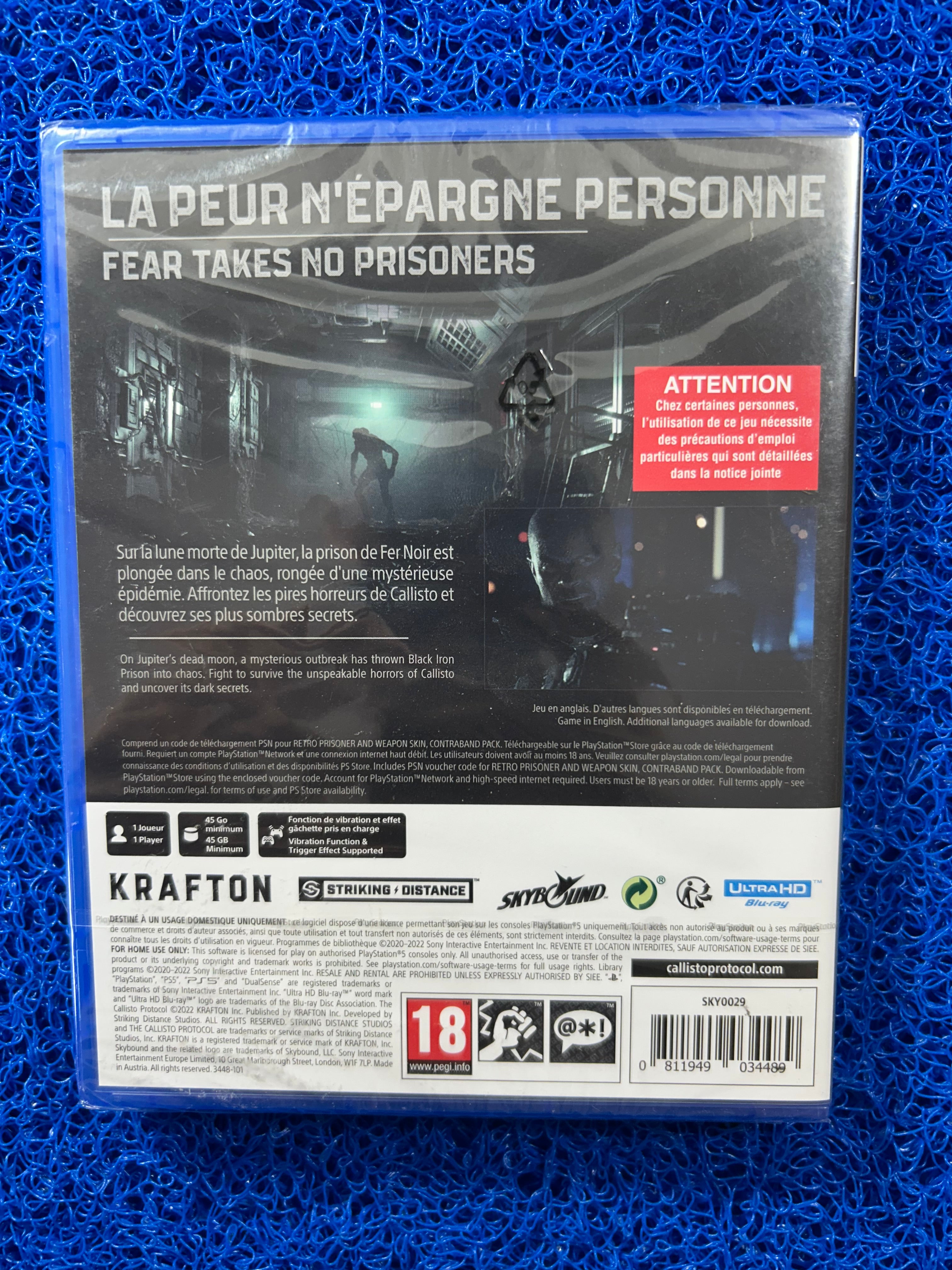 PS5 The callisto protocol (Lacrado)