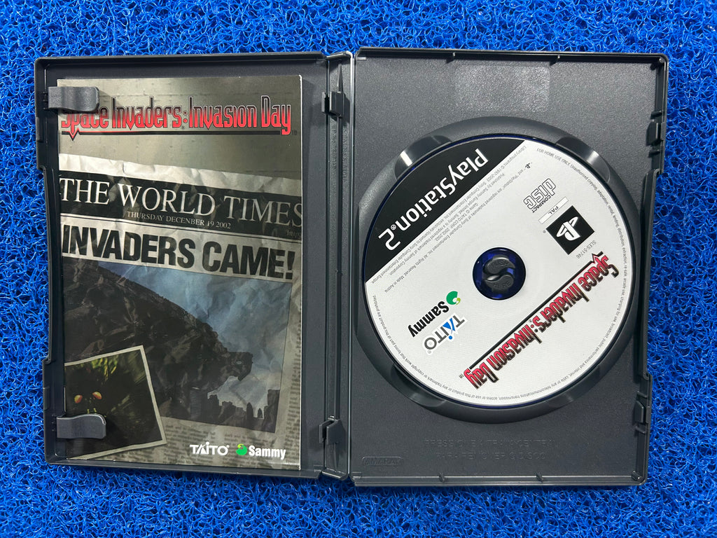 PS2 Space invaders invasion day (E)