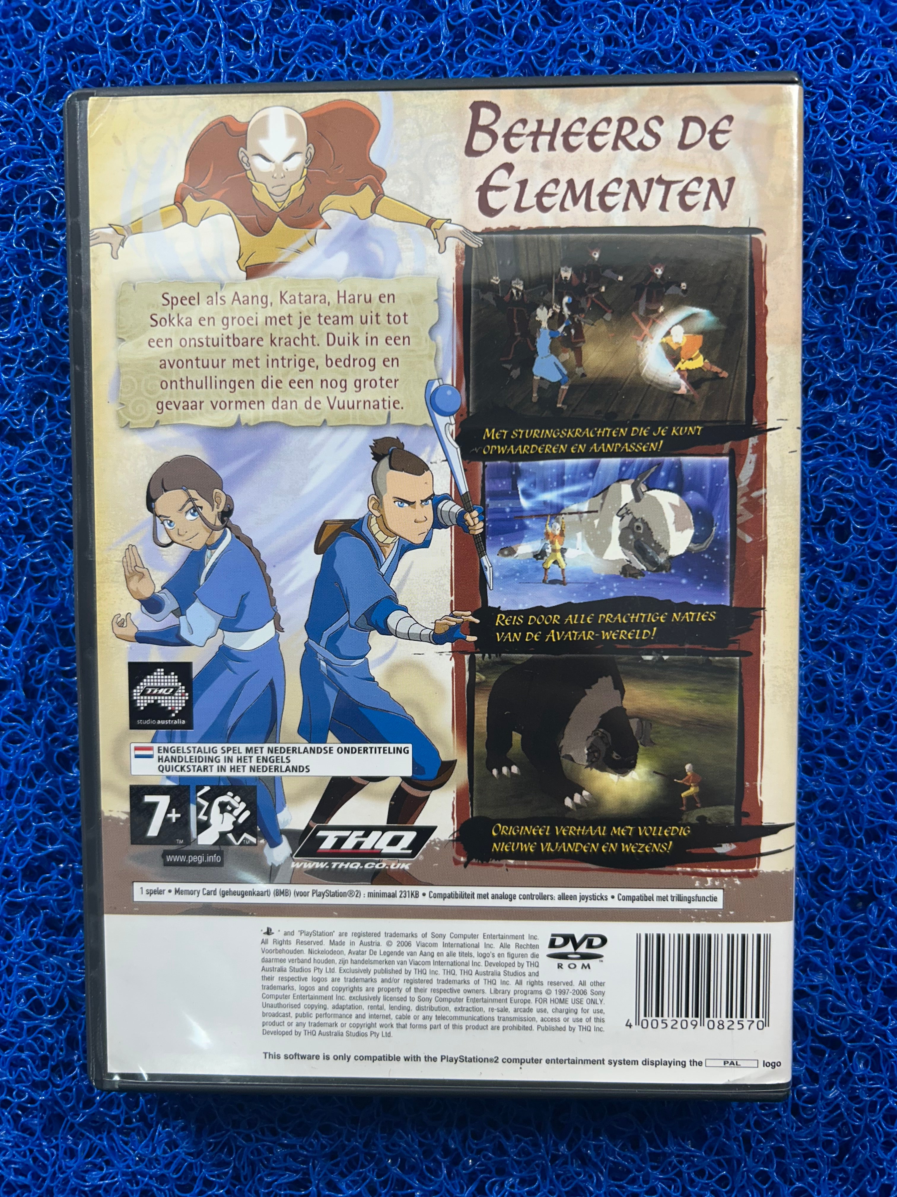 PS2 Avatar the legend of aang (E)
