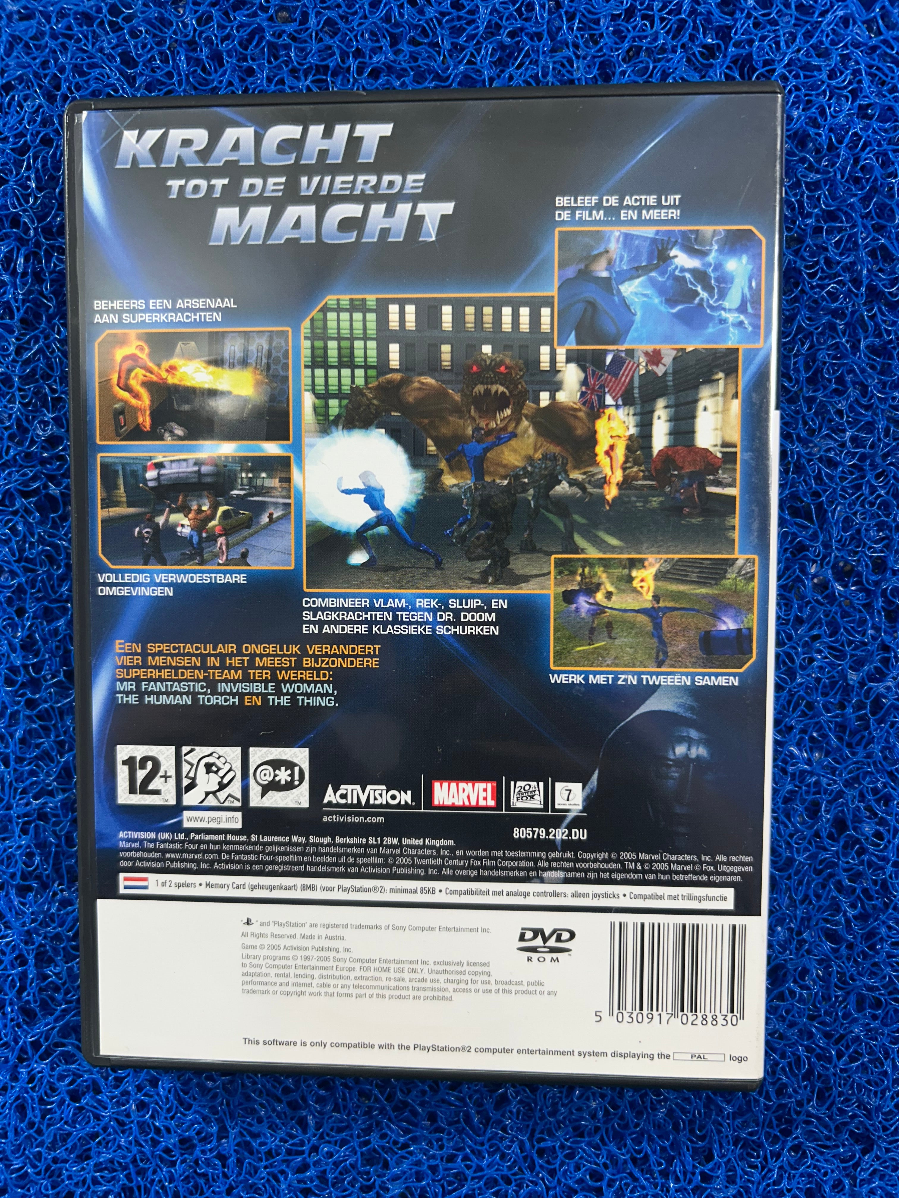 PS2# Fantastic 4 (E)