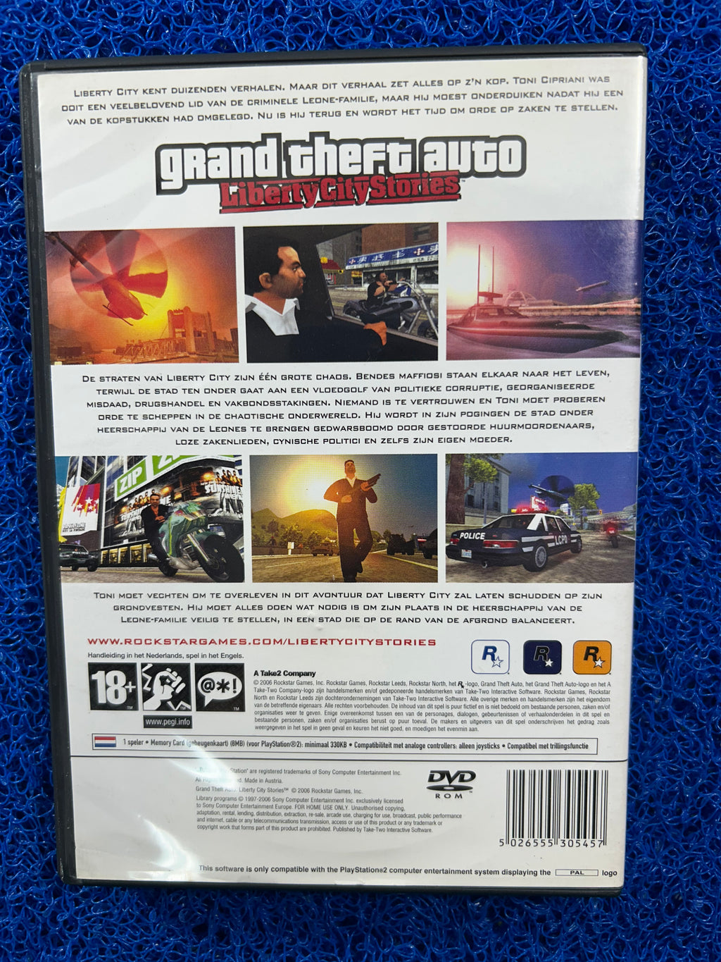 PS2 GTA Liberty city stories (E)