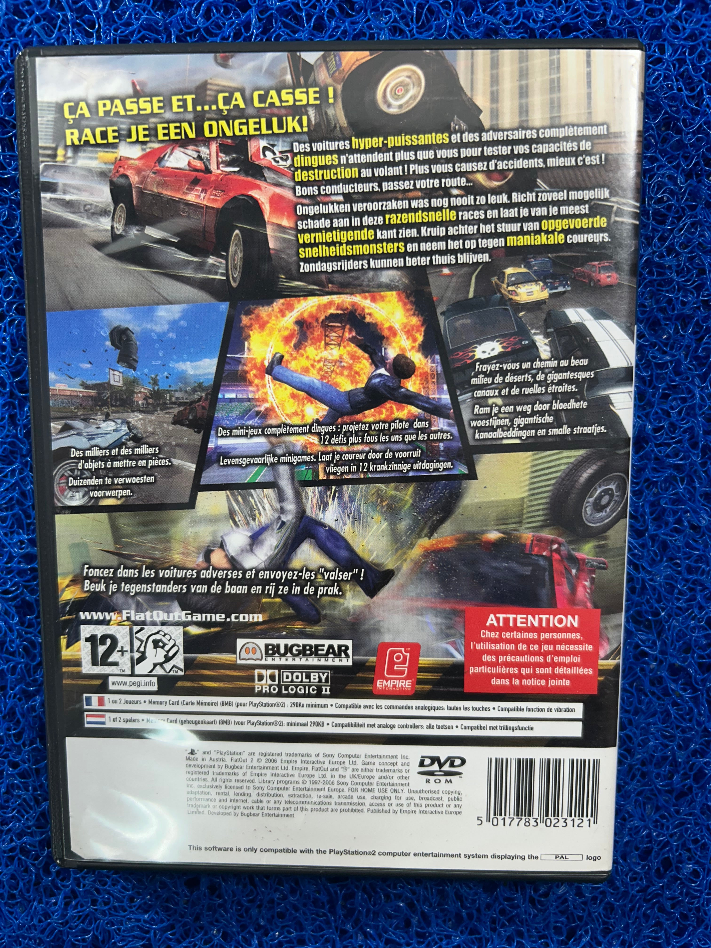 PS2 Flatout 2 (E)