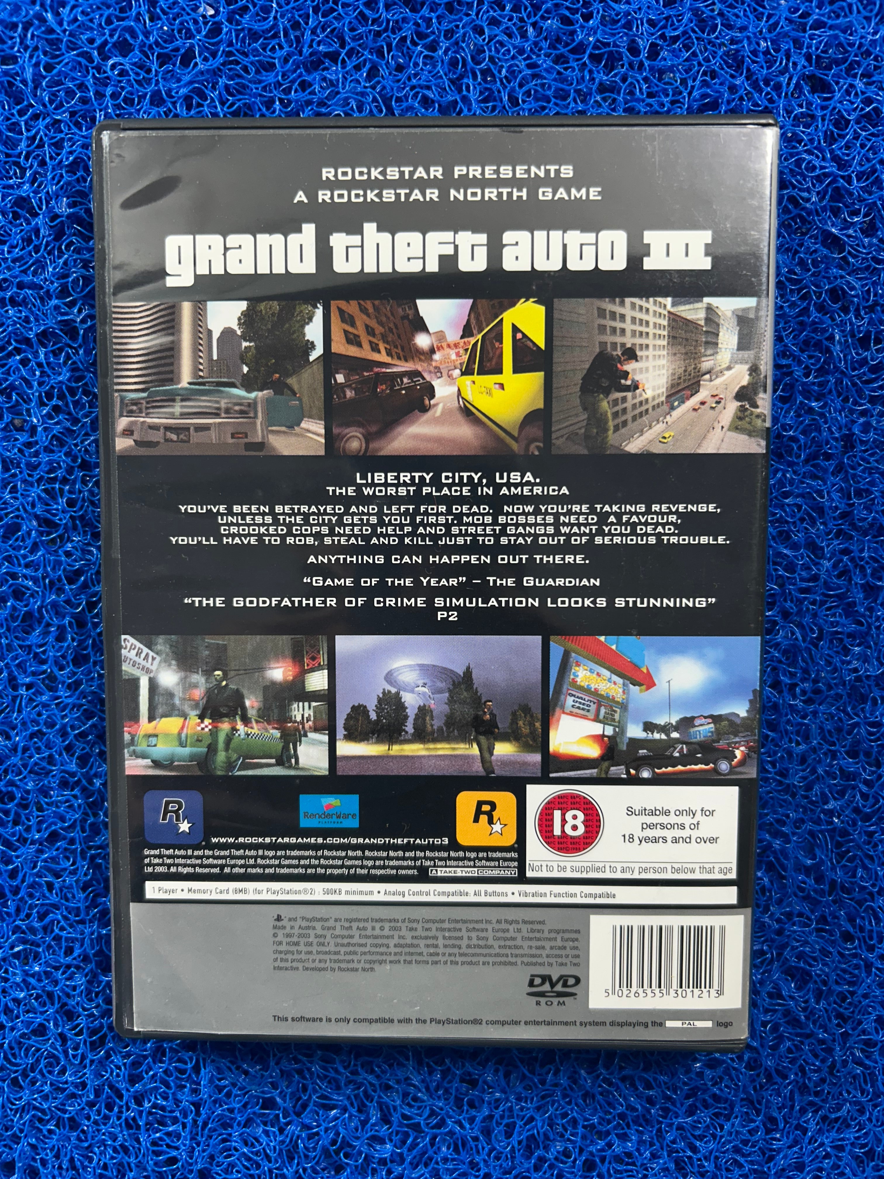 PS2 GTA III (E)
