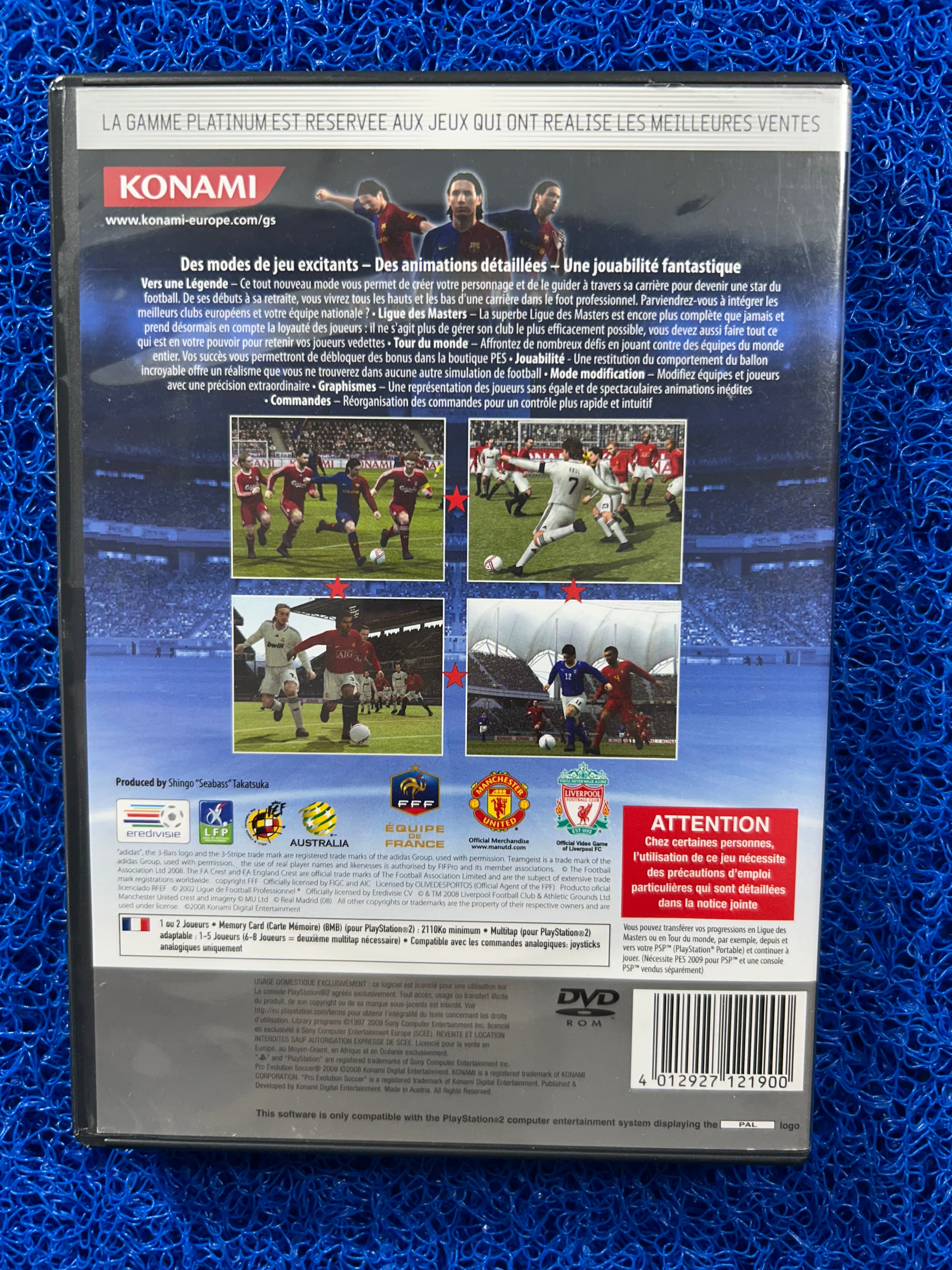 PS2 PES 2009 (E)