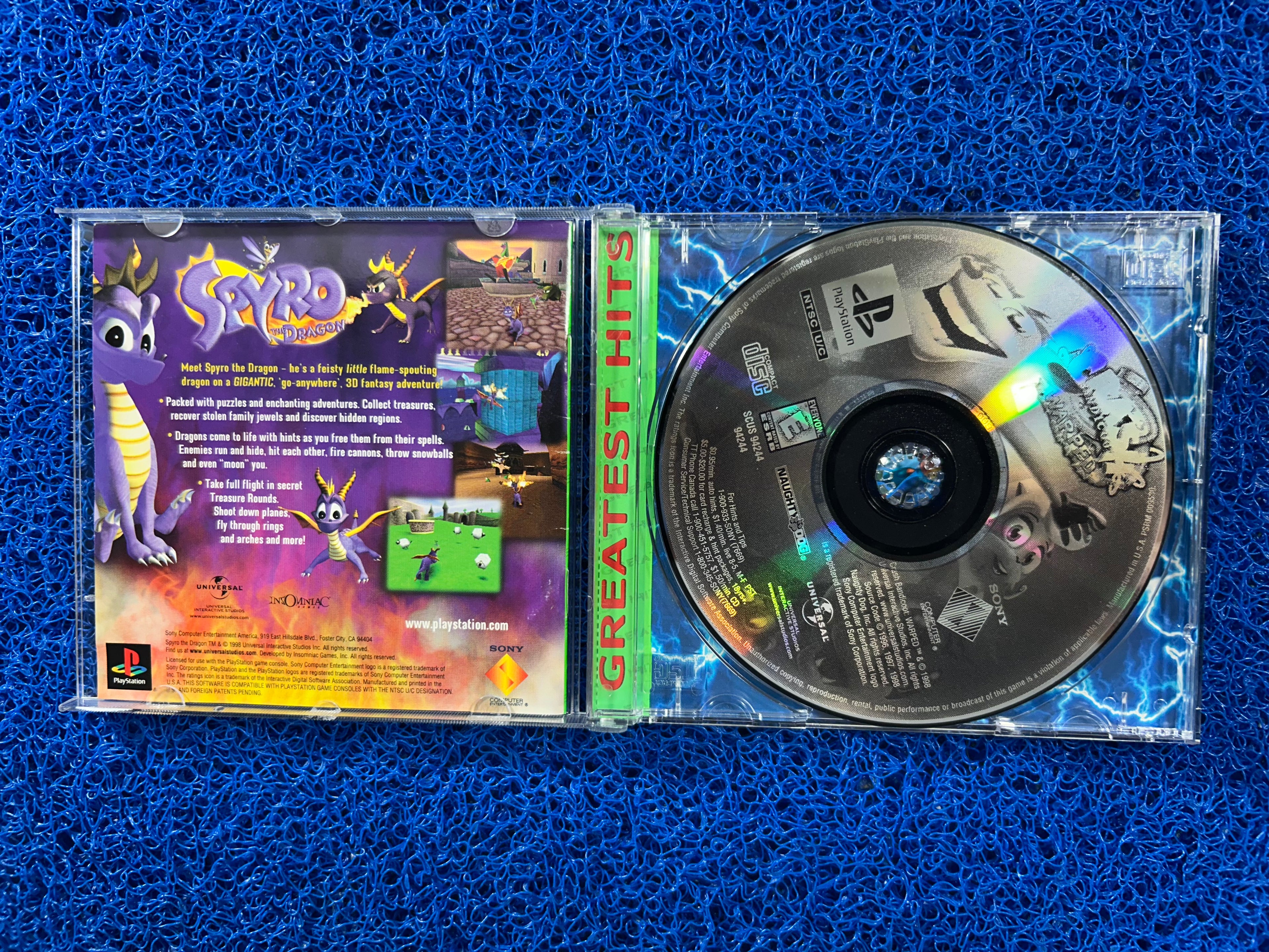 PS1# Crash bandicoot 3 (A)