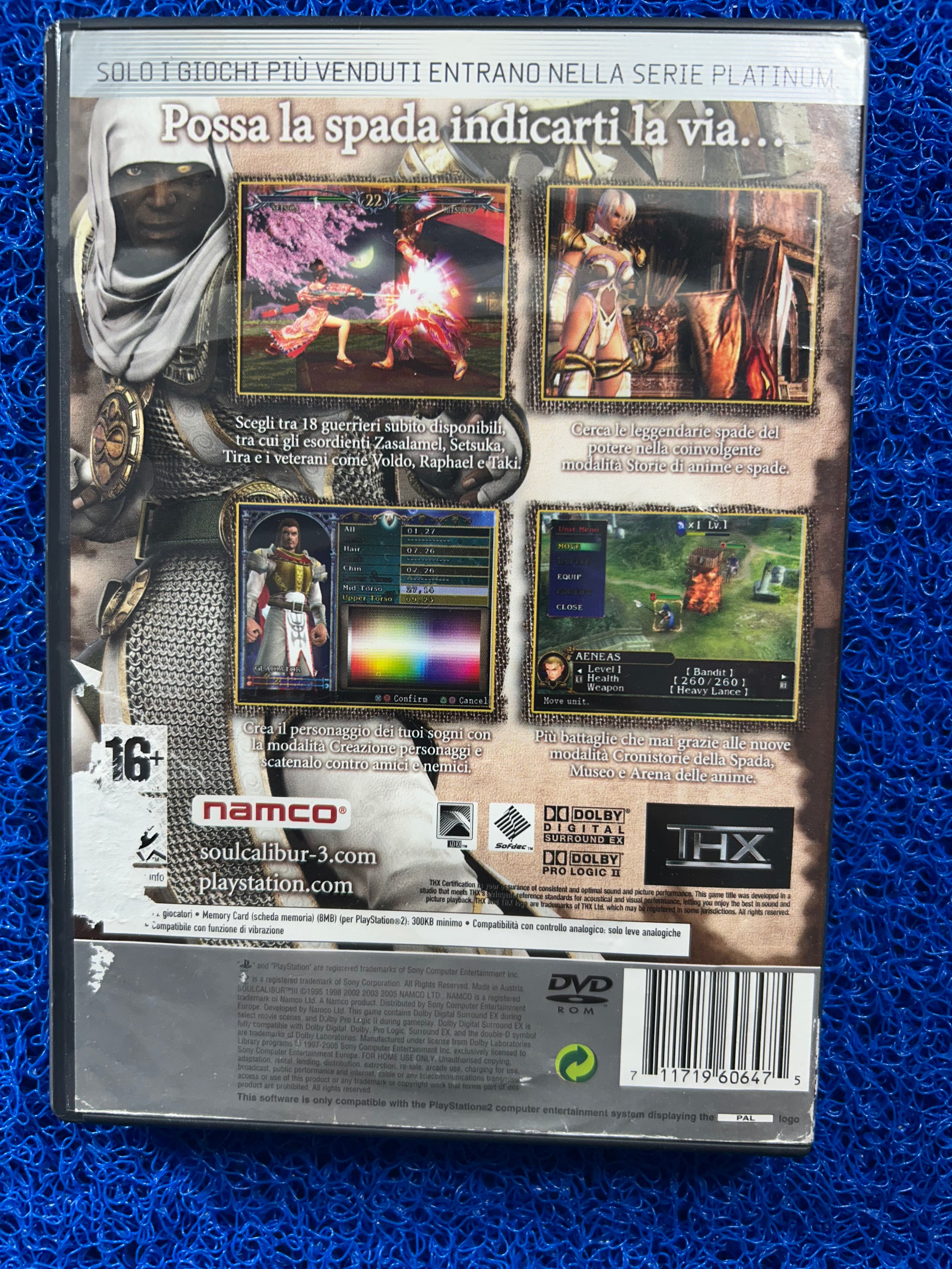 PS2 Soulcalibur III (E)