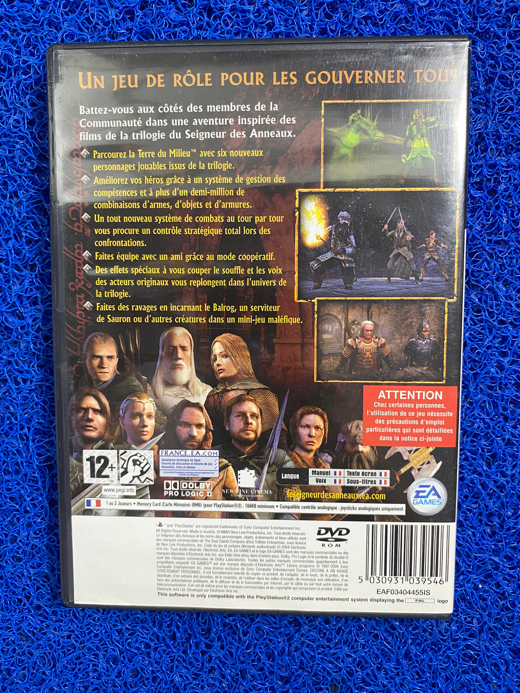 PS2# The lord of the rings the third age (E)