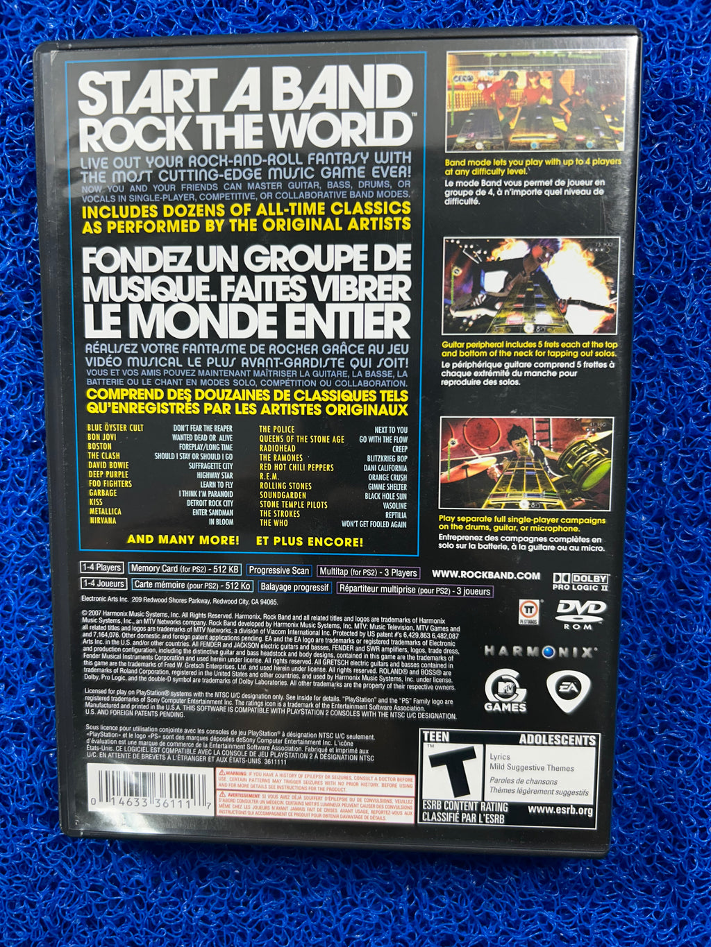 PS2 Rockband (A)