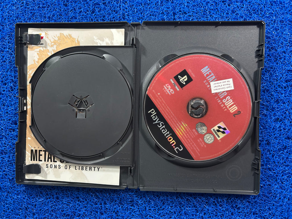 PS2 Metal gear solid 2 (E)
