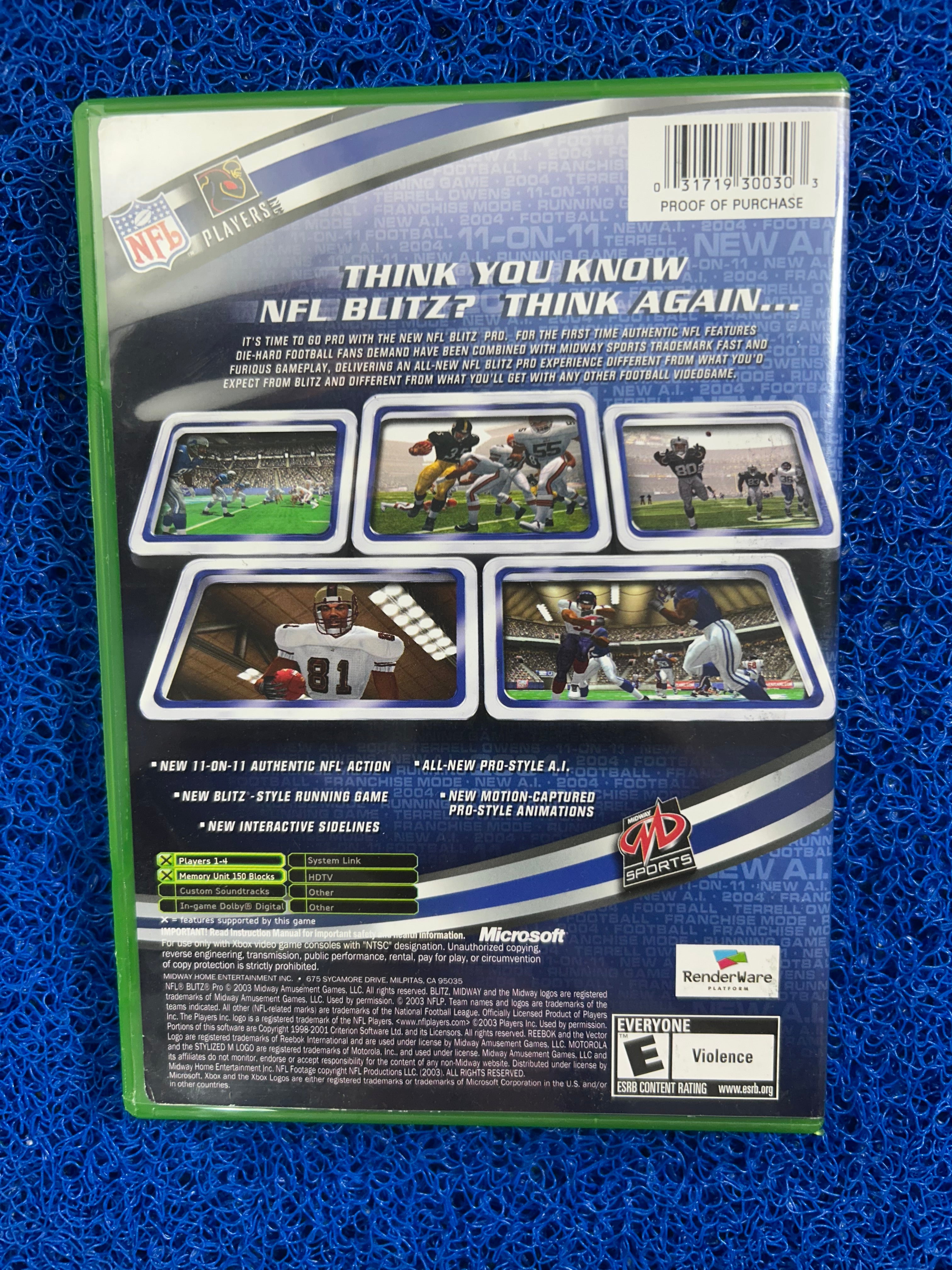 XBOX# Blitz pro (J)