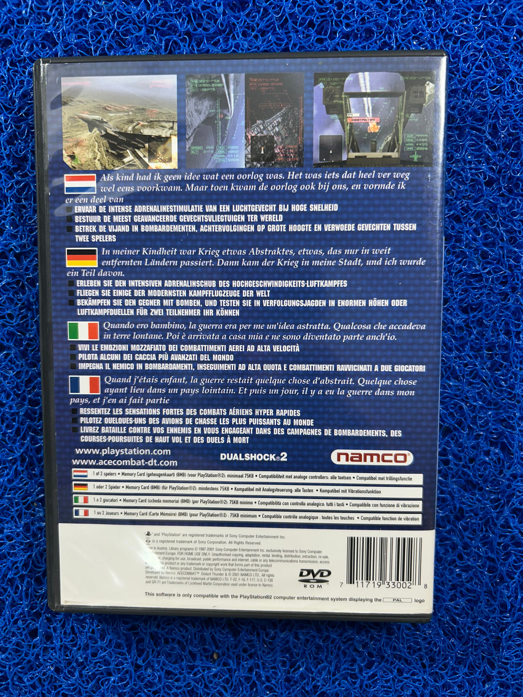 PS2 Ace combat distant thunder (E)
