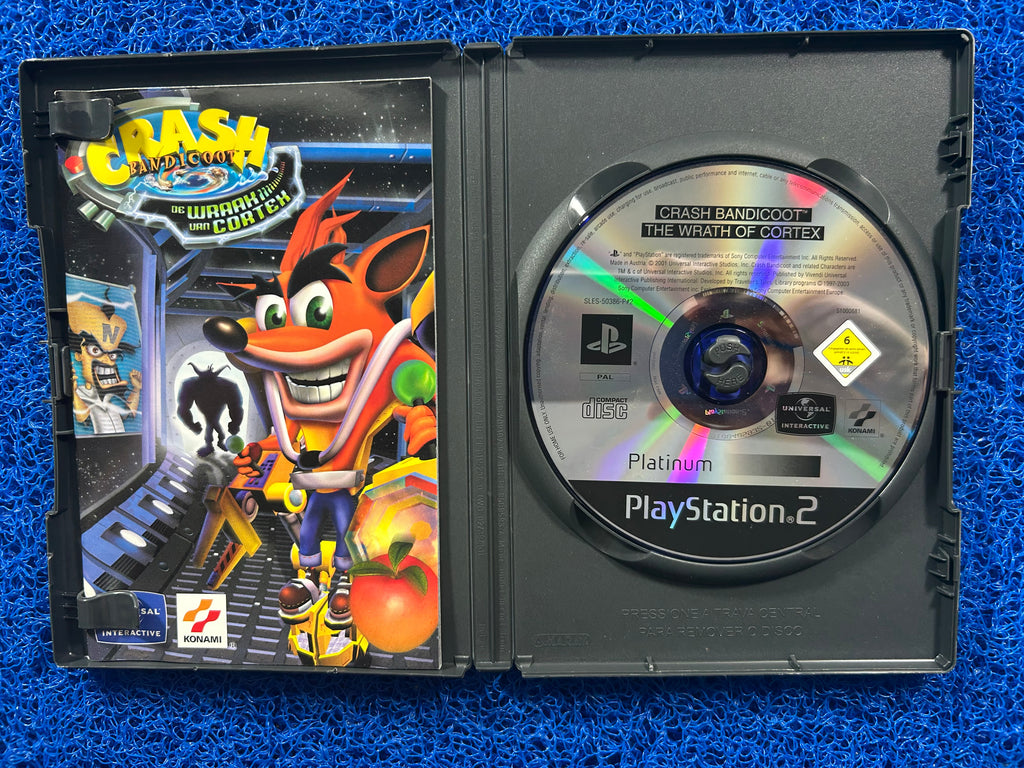 PS2 Crash bandicoot wrath of cortex (E)