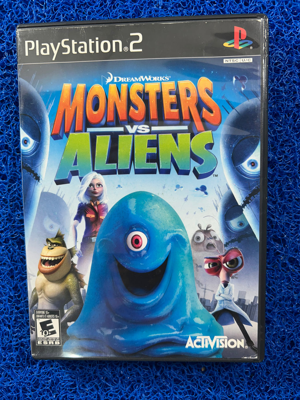 PS2 Monster vs. aliens (A)