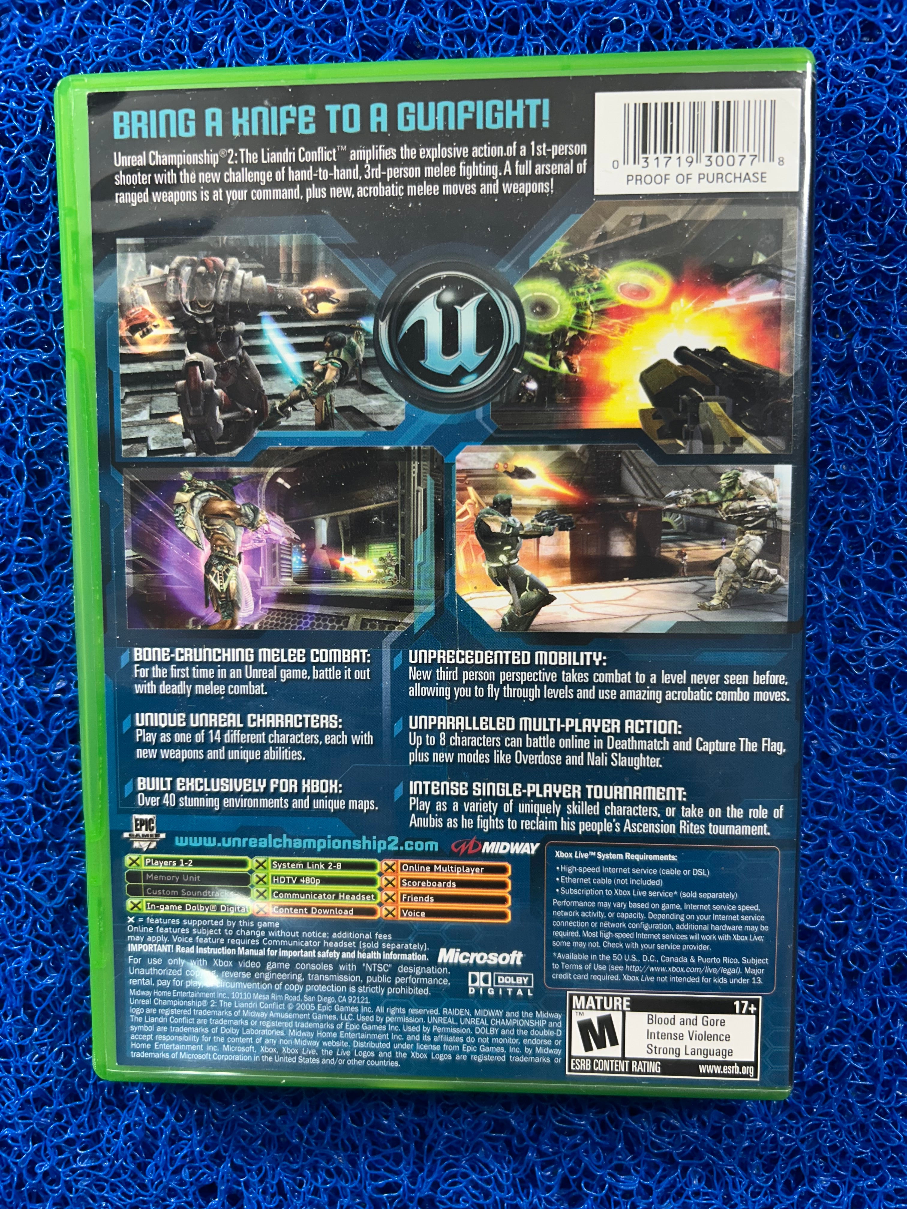 XBOX Unreal Championship 2 (A)