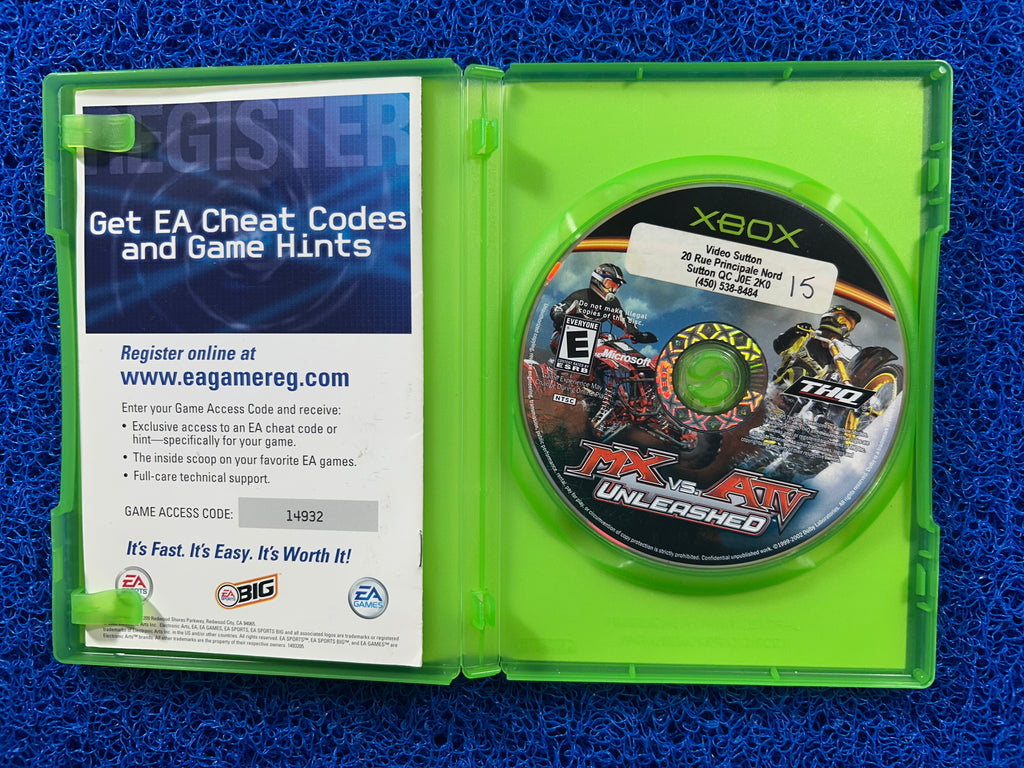 XBOX MX vs. atv unleashed (A)