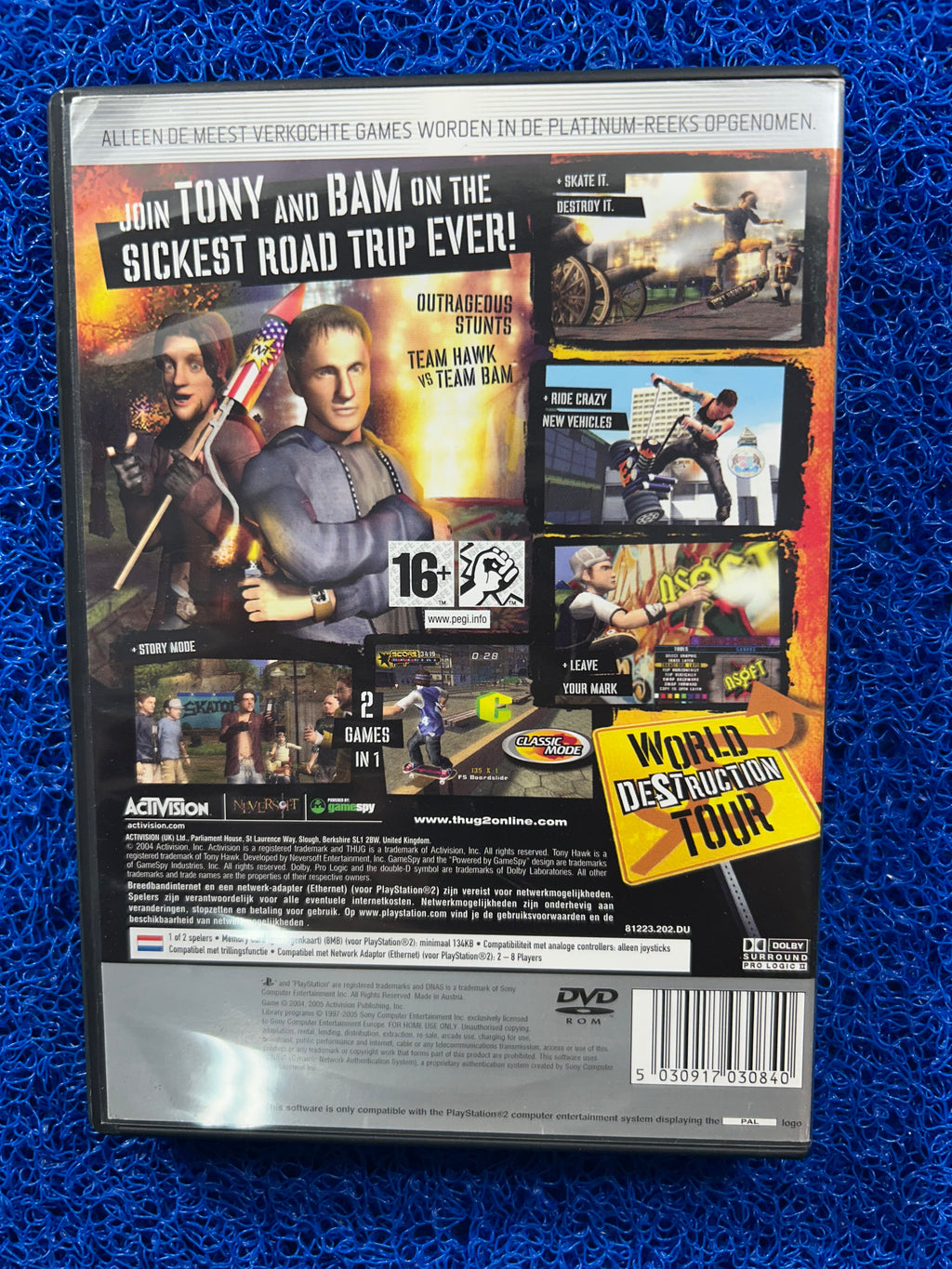 PS2 Tony hawk underground 2 (E)
