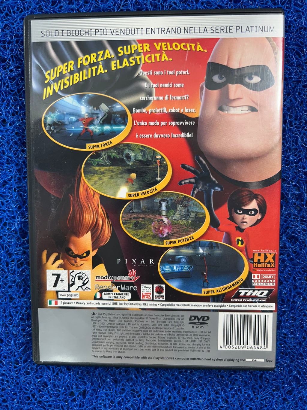 PS2# The incredible (E)