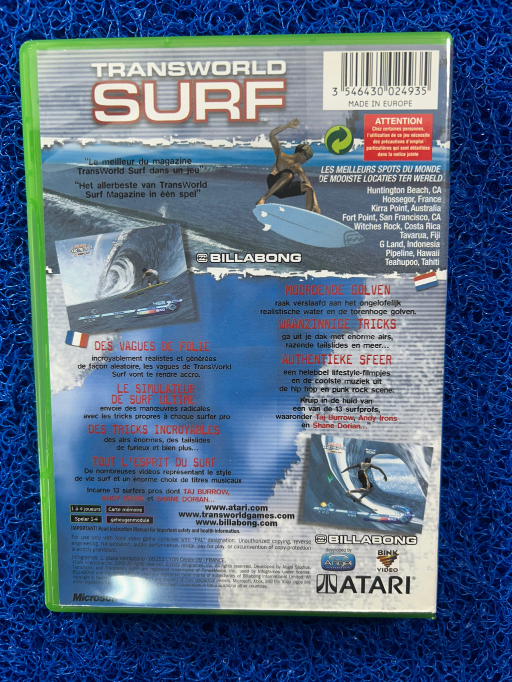 XBOX Transworld surf (E)