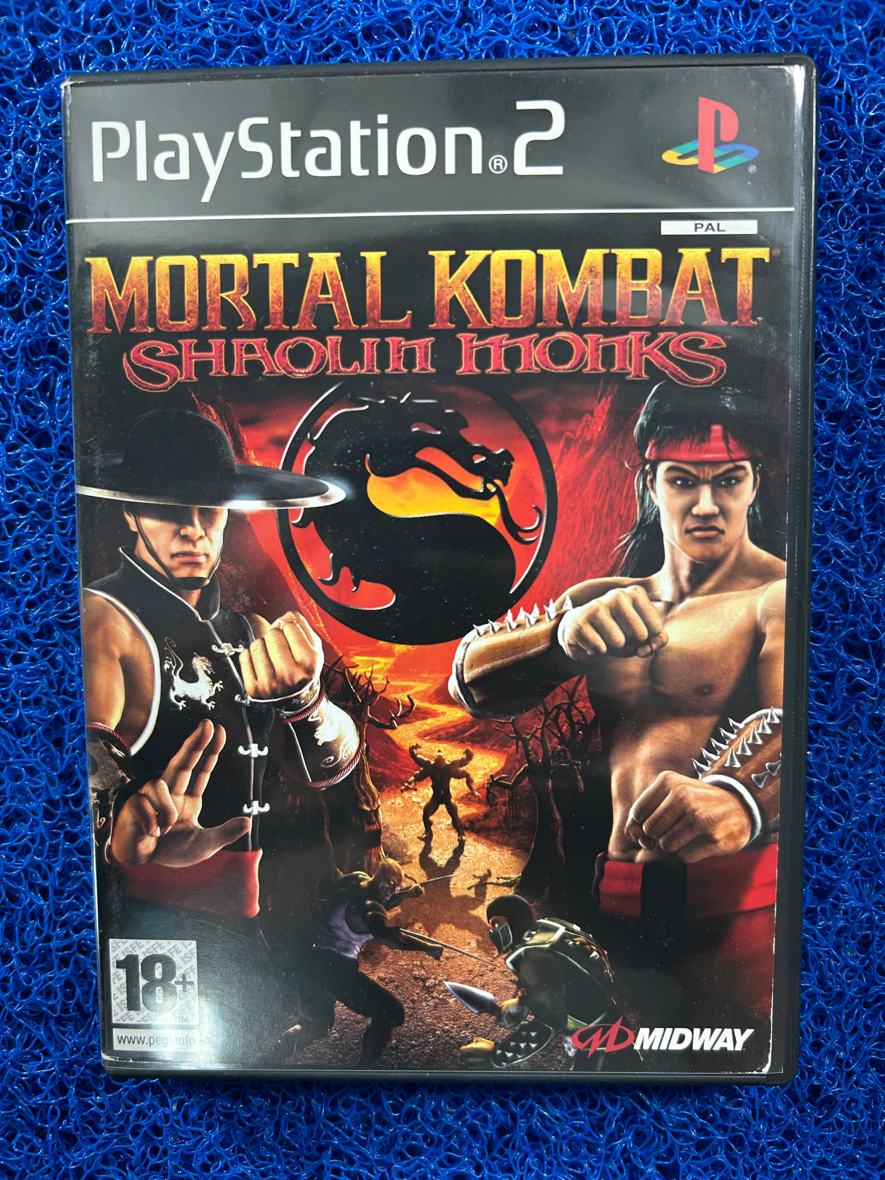 PS2 Mortal kombat shaolin monks (E)