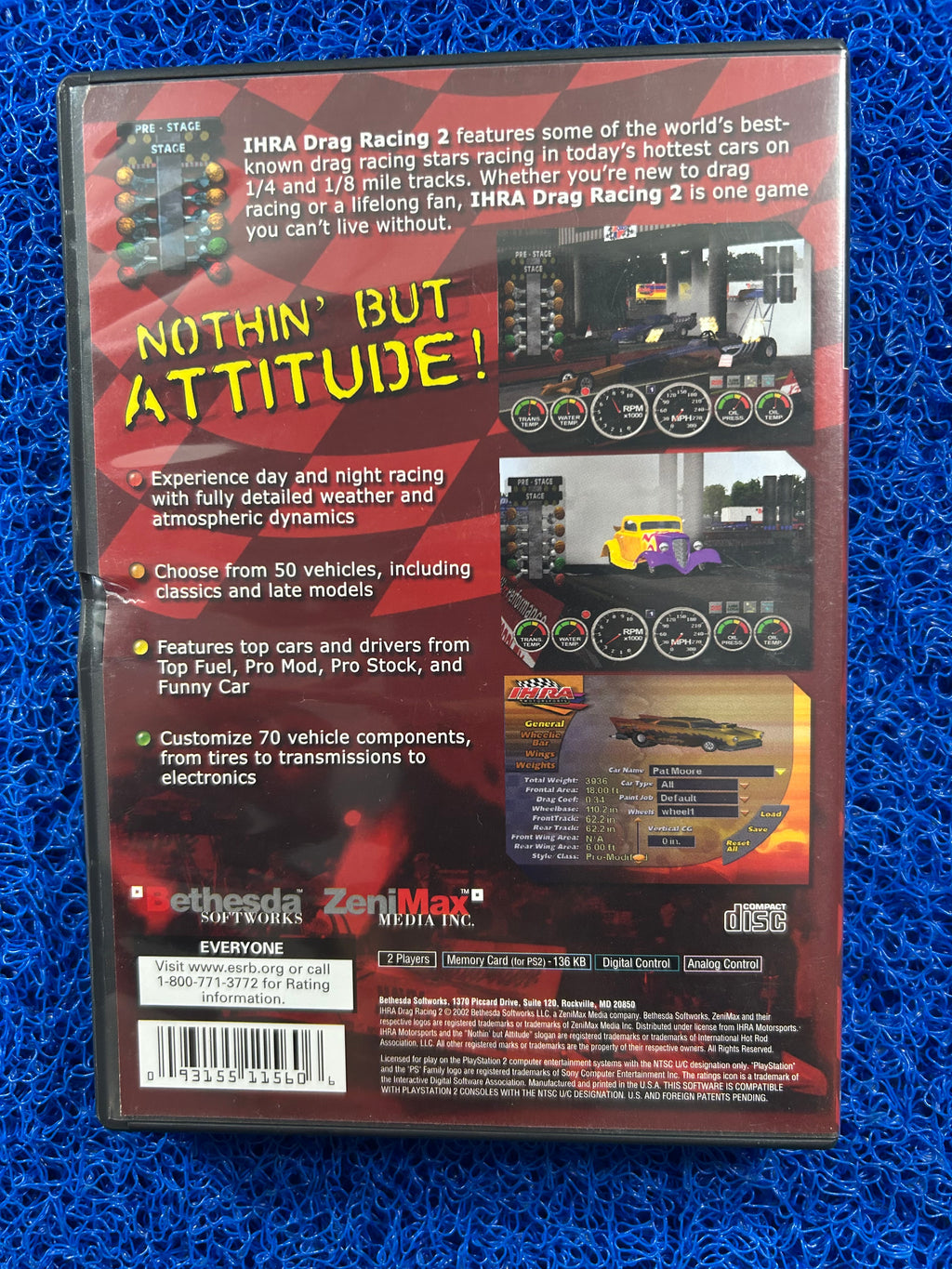 PS2 Drag racing 2 (A)