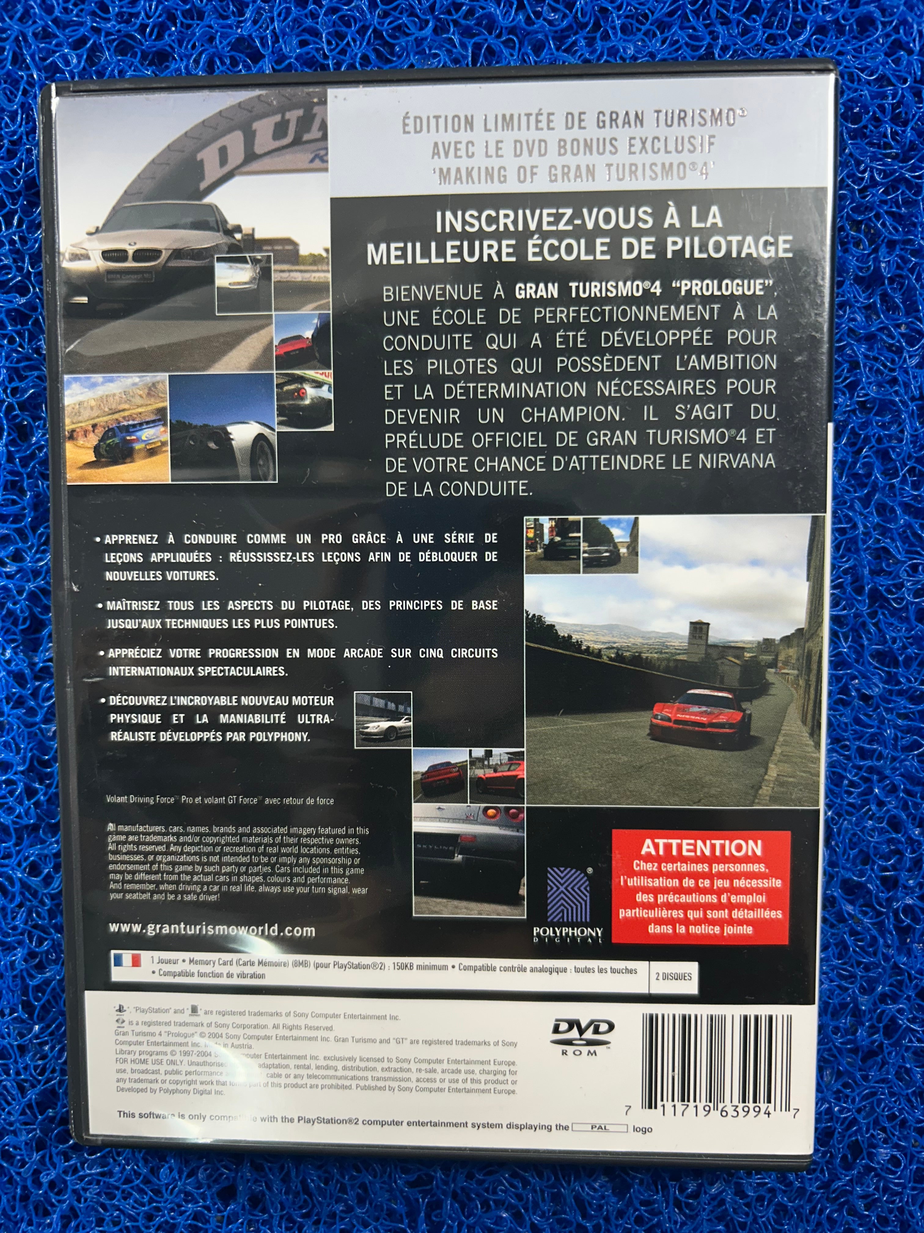 PS2 Gran turismo 4  prologue (E)