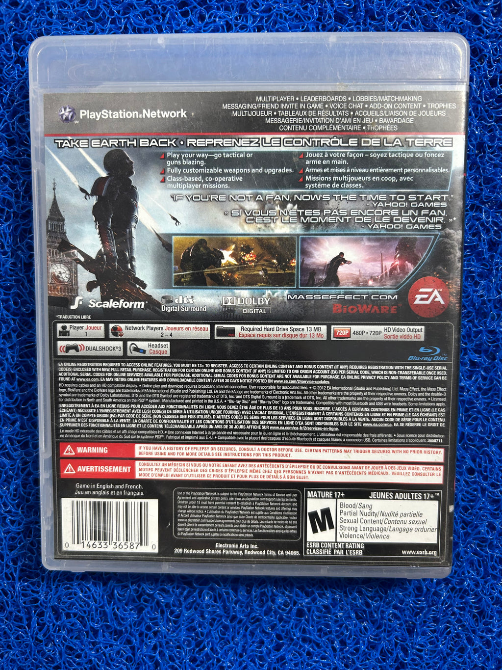 PS3 Mass effect 3