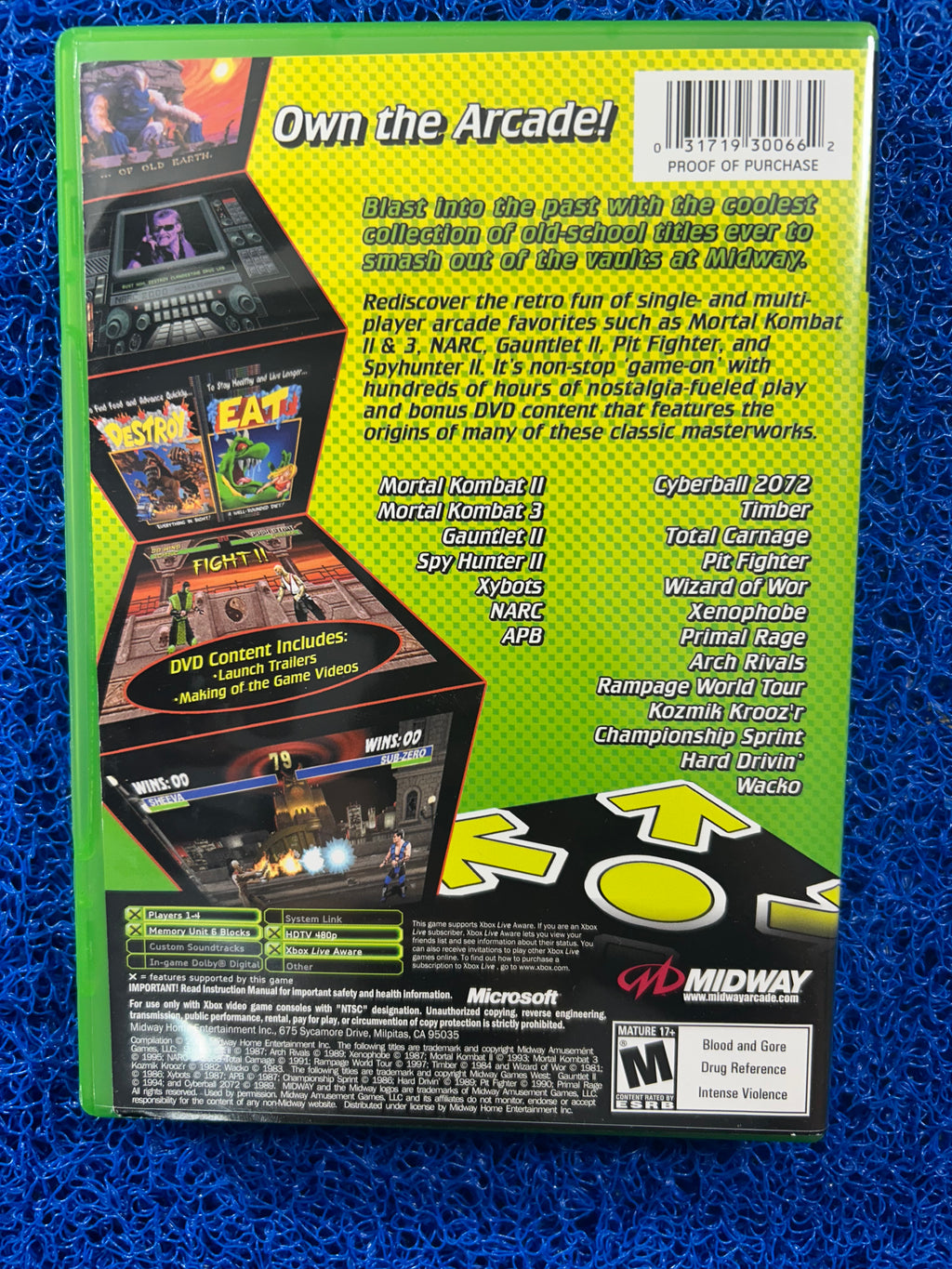 XBOX Midway Arcade treasures 2 (A)