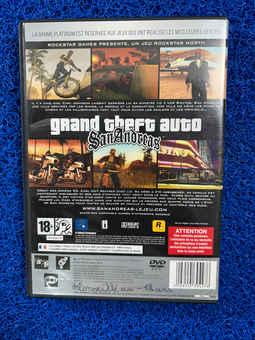 PS2# GTA San andreas (E)
