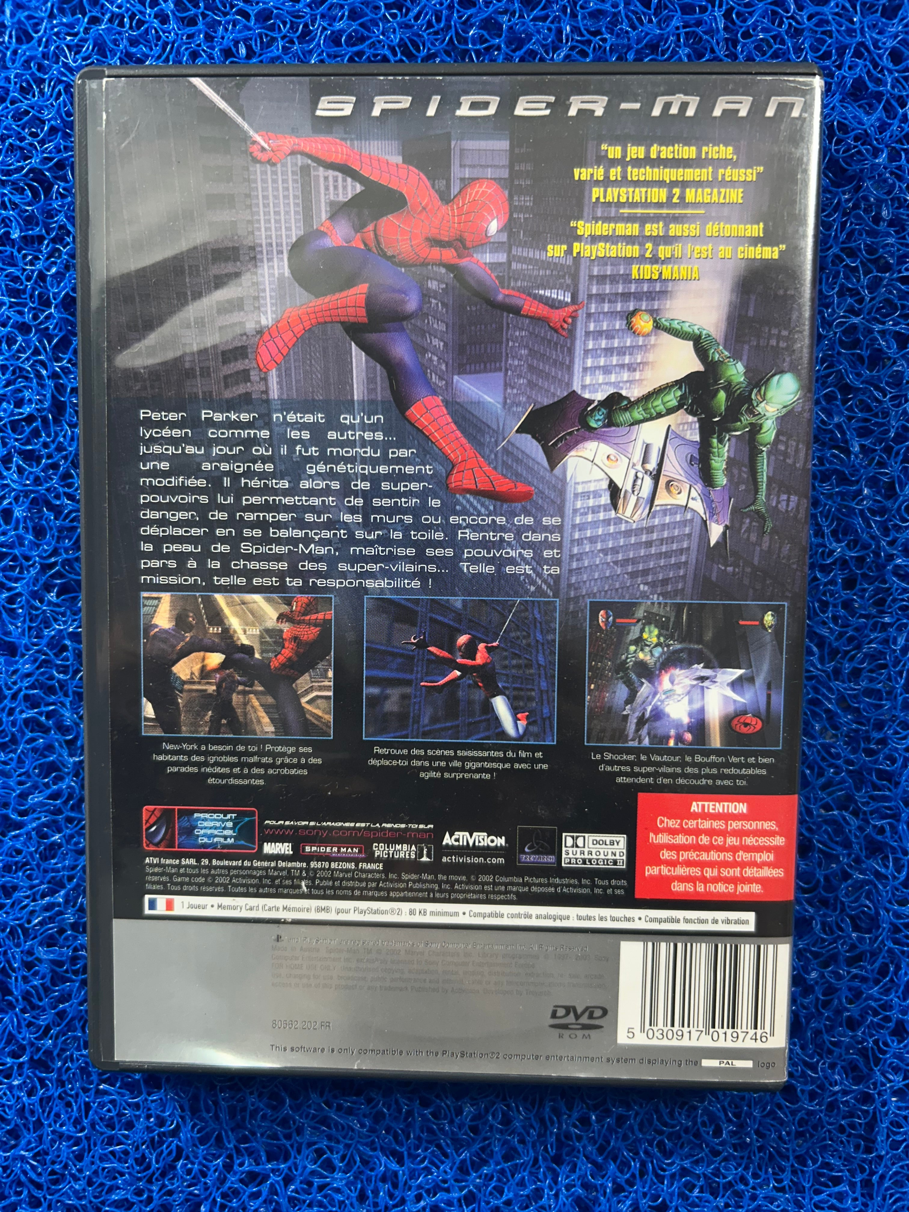 PS2 Spider-man (E)