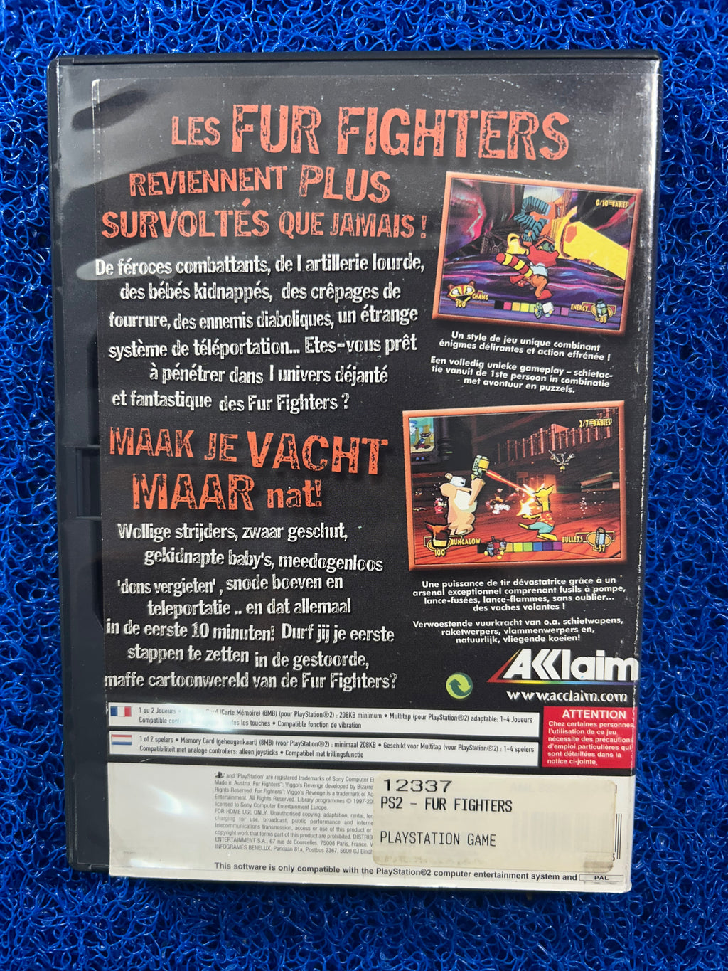 PS2 Fur fighter viggo revenge (E)