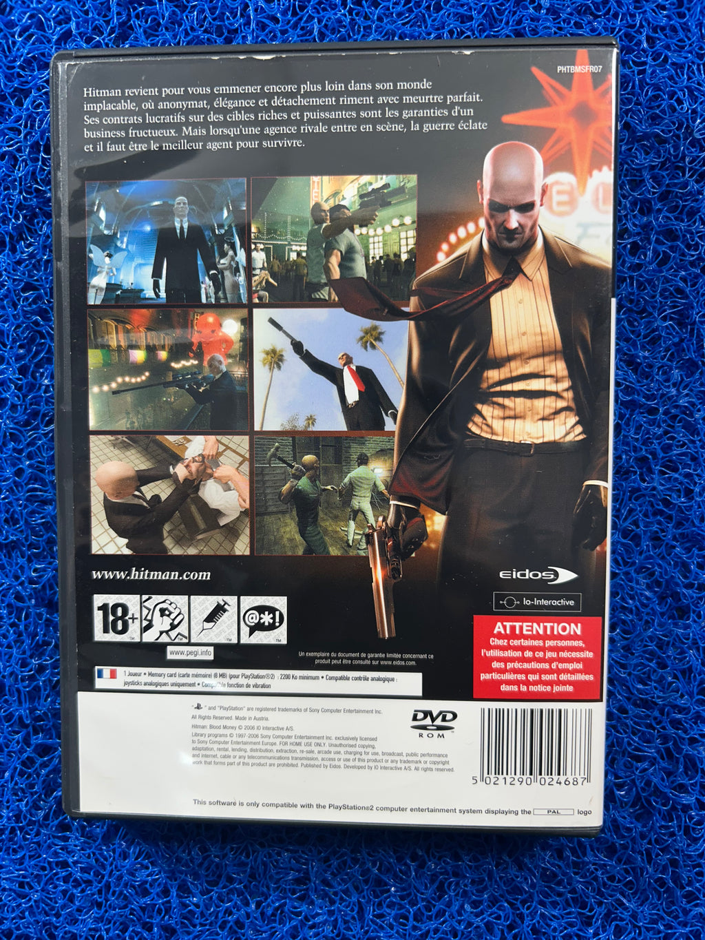 PS2 Hitman Blood money (E)