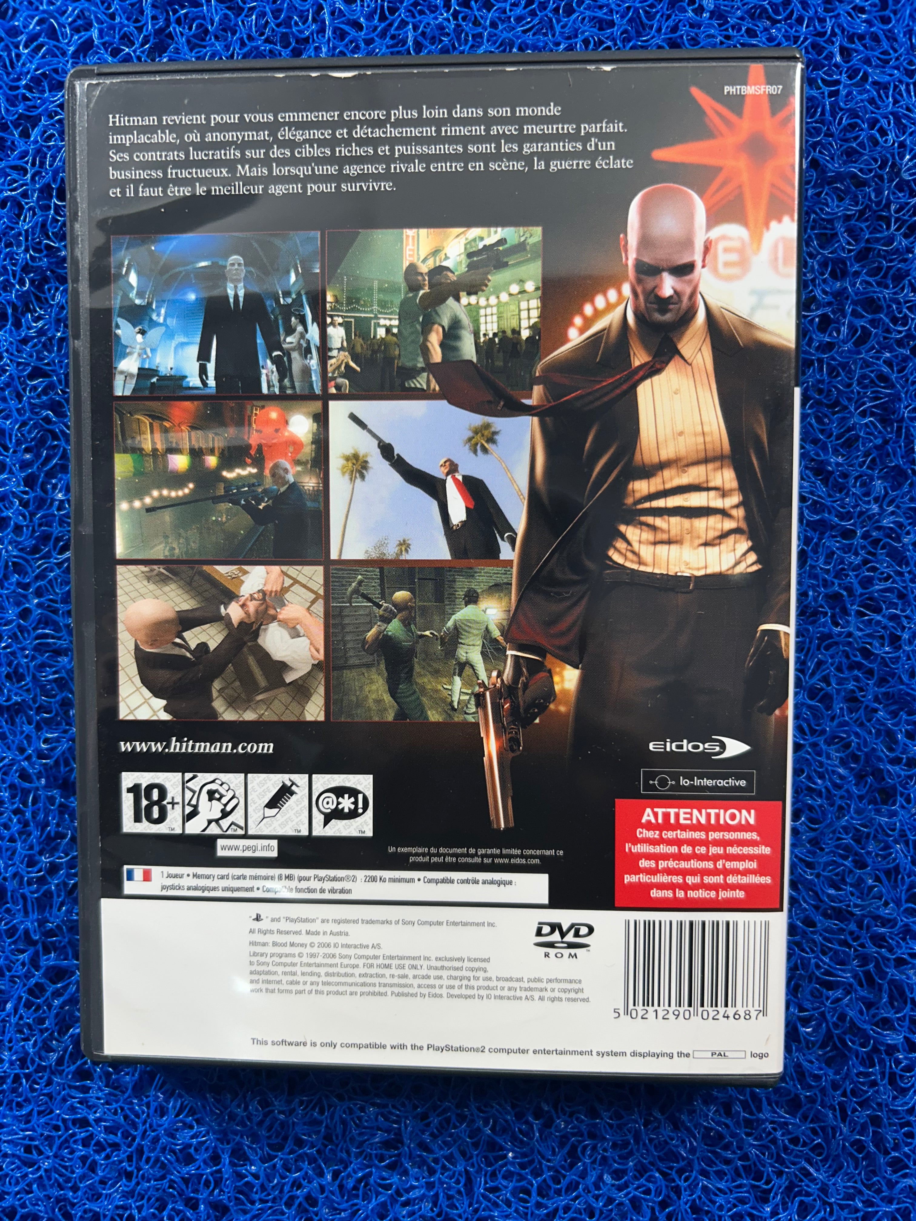 PS2 Hitman Blood money (E)