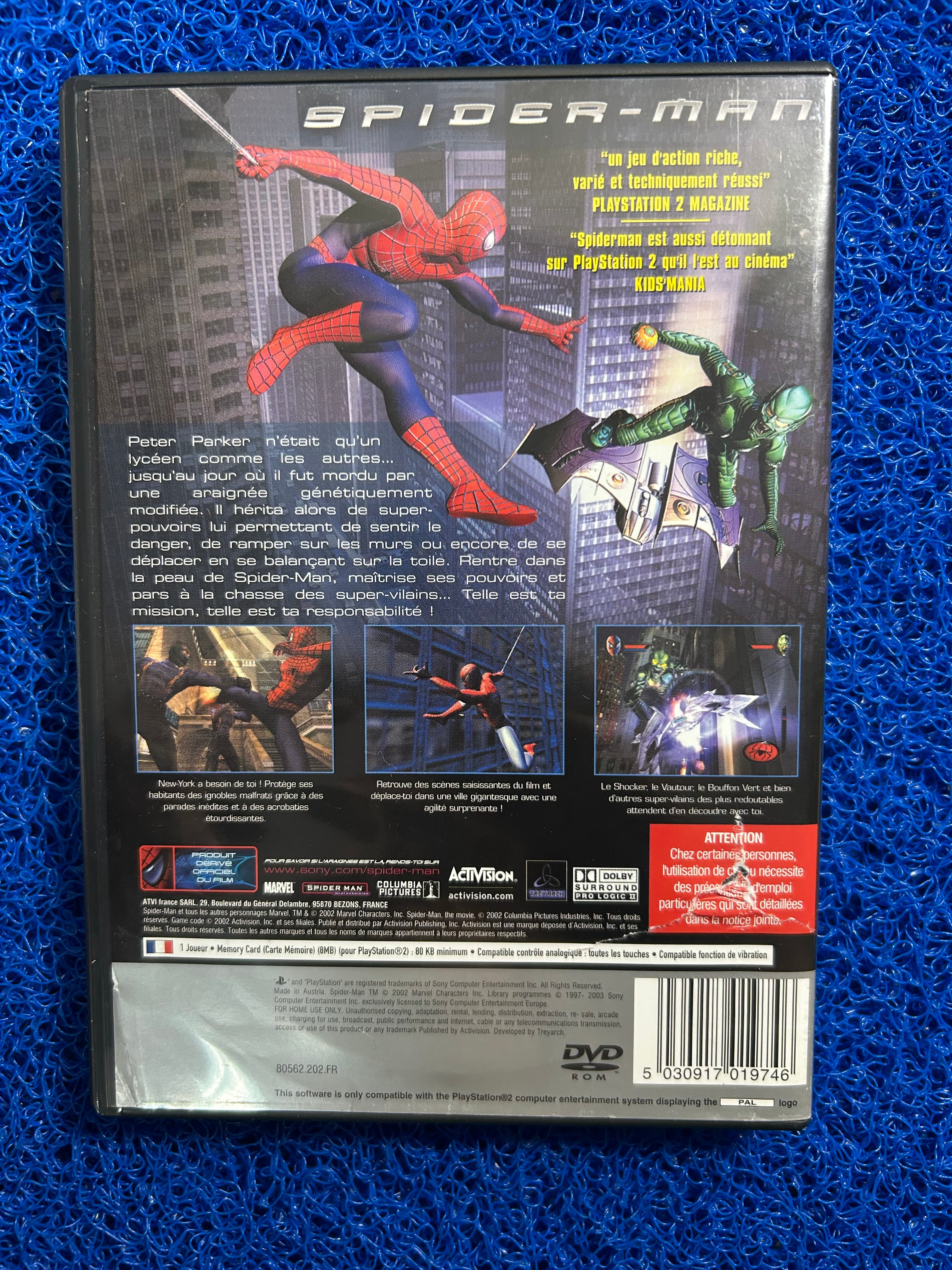 PS2 Spider-man (E)