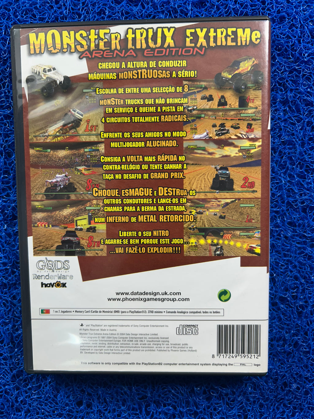 PS2 Monster trux extreme (E)