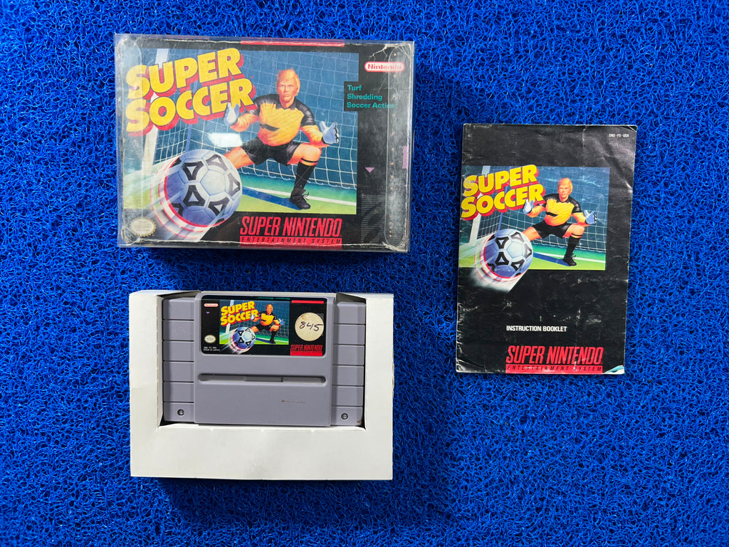 SNES Box Super soccer (A)