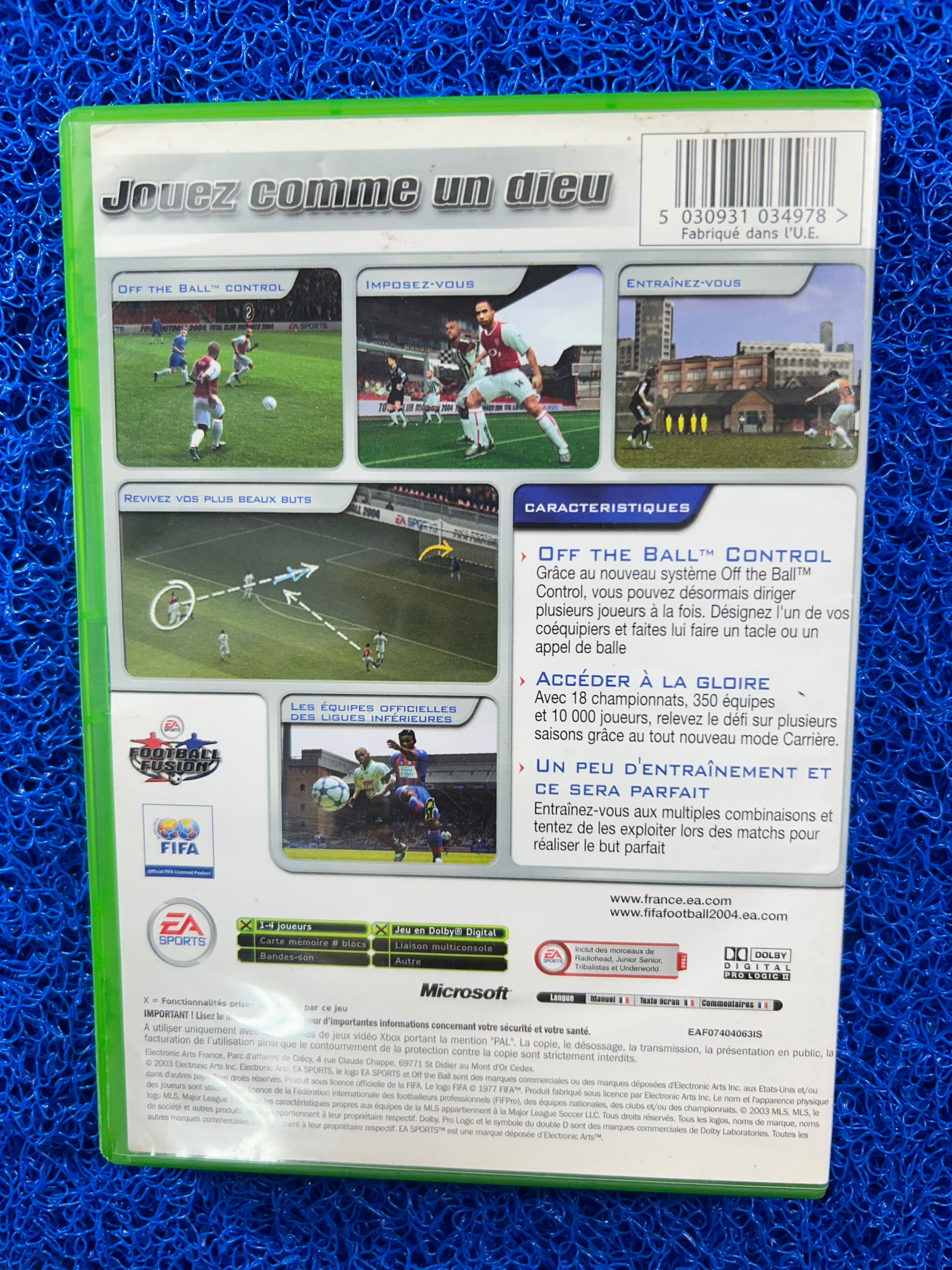 XBOX Fifa 2004 (E)