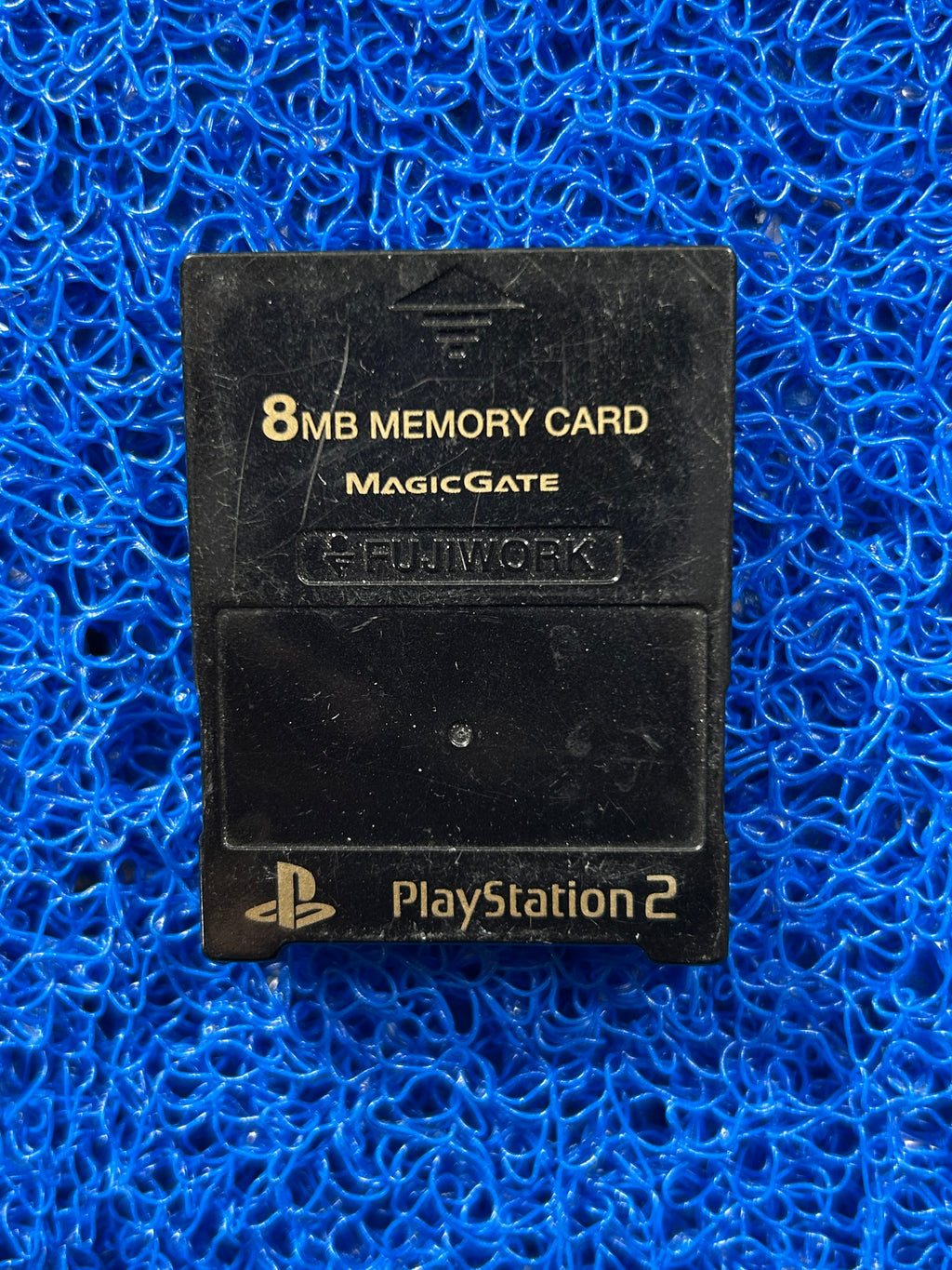 ACESSÓRIOS Memory card de ps2 com detalhes dourado