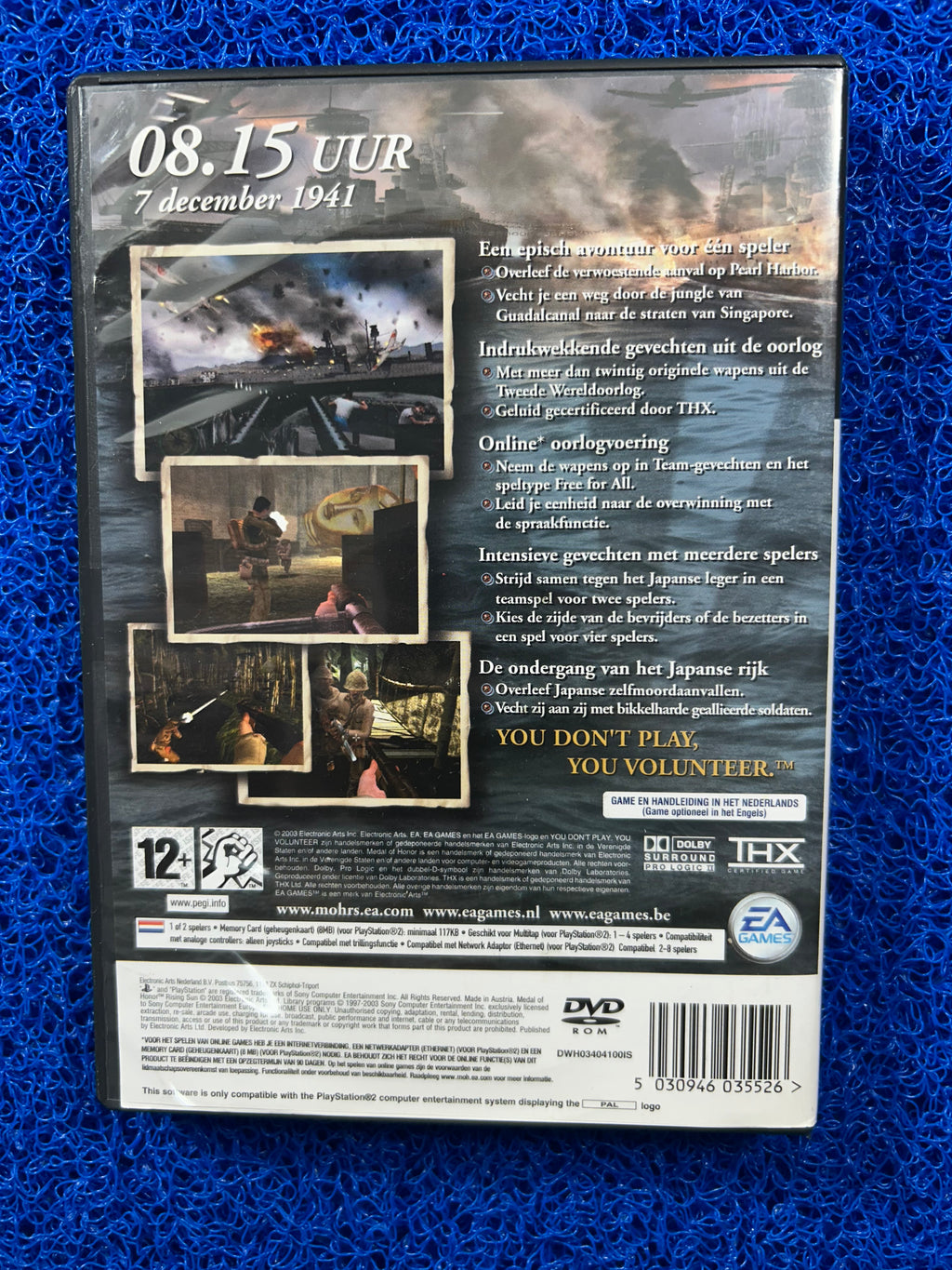 PS2 Medal of honor rising sun (E)