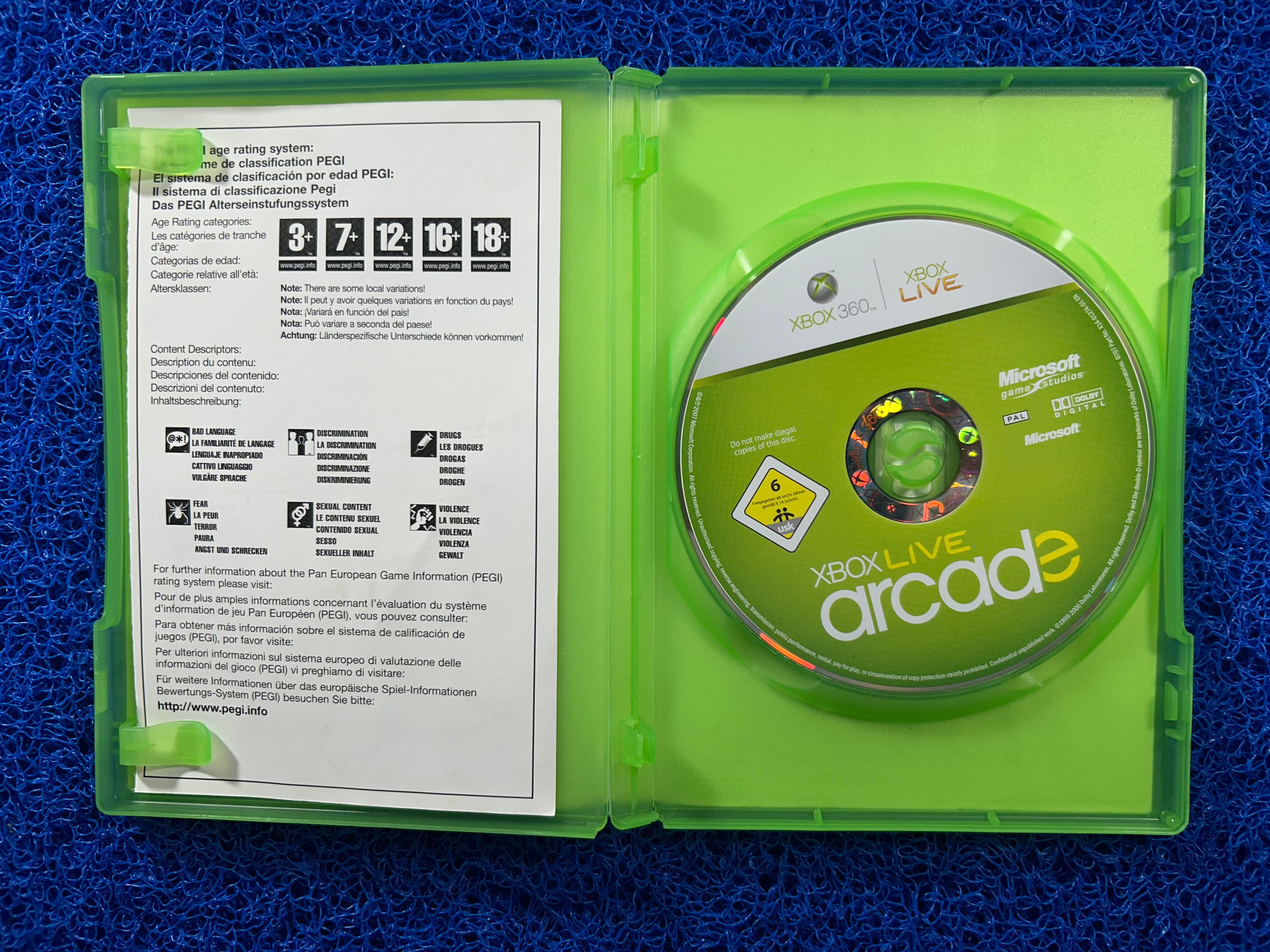 X360 Xbox live Arcade (E)