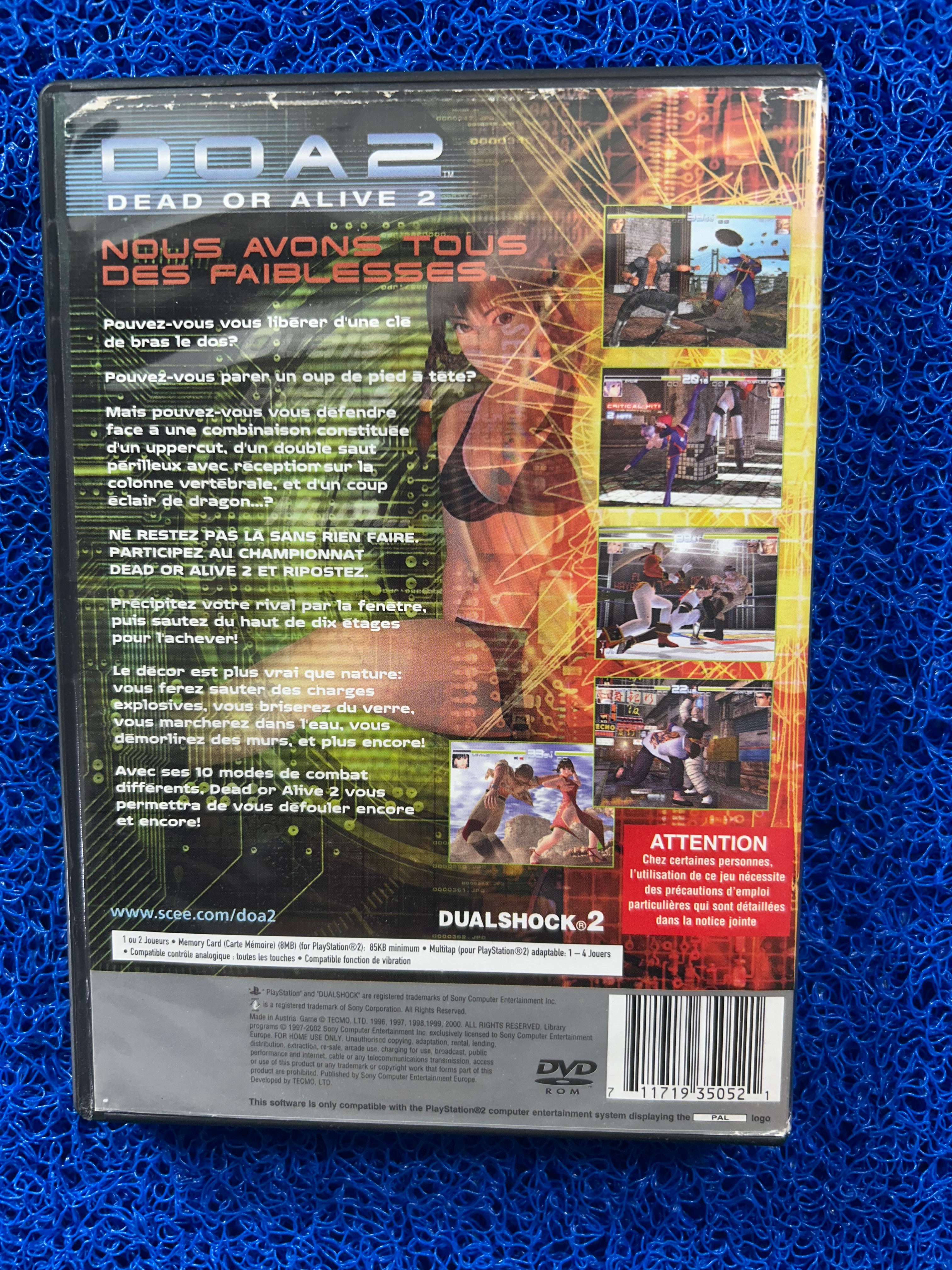 PS2 Dead or alive 2 (E)