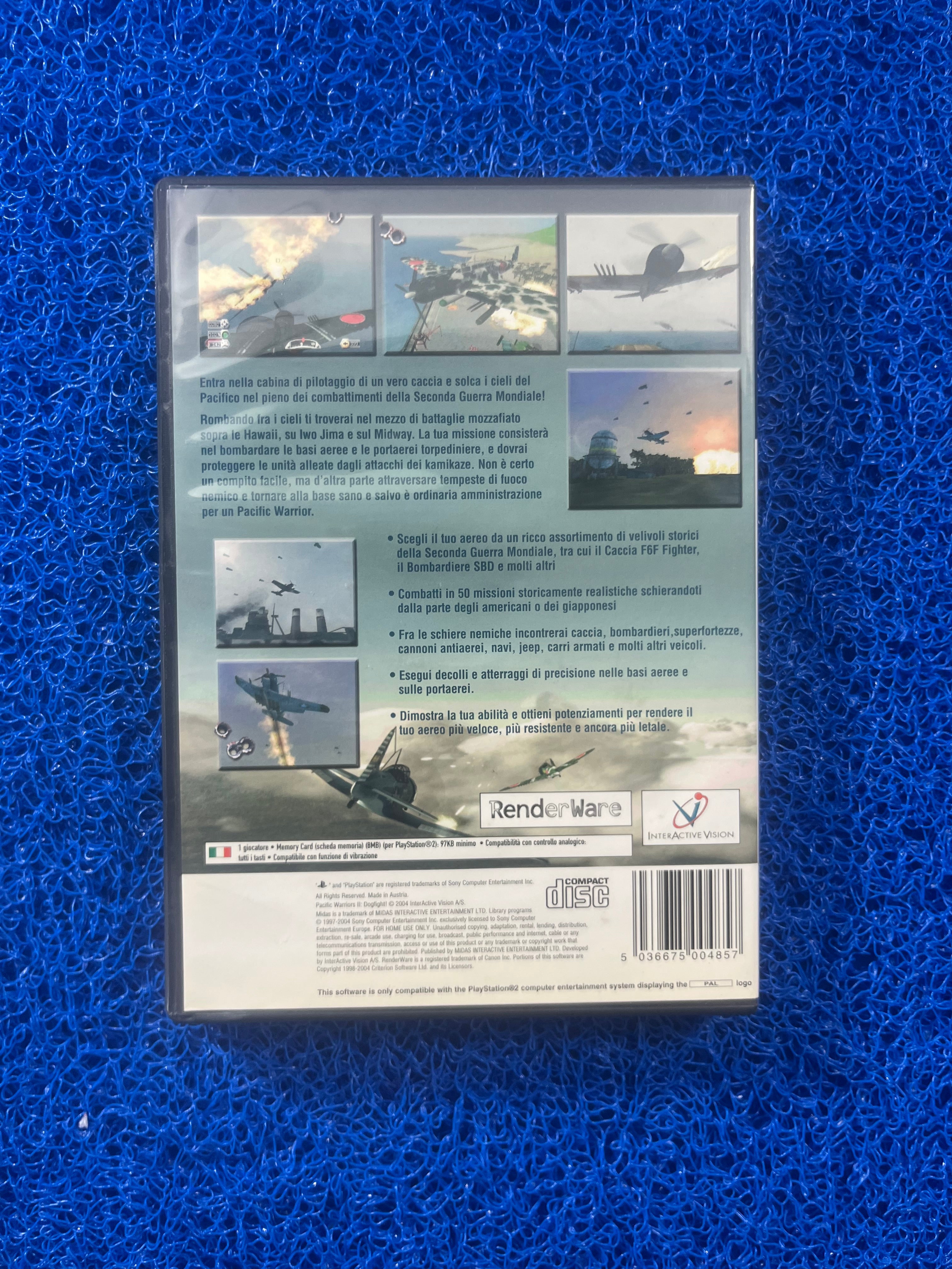 PS2 Pacific Warrios II (E)