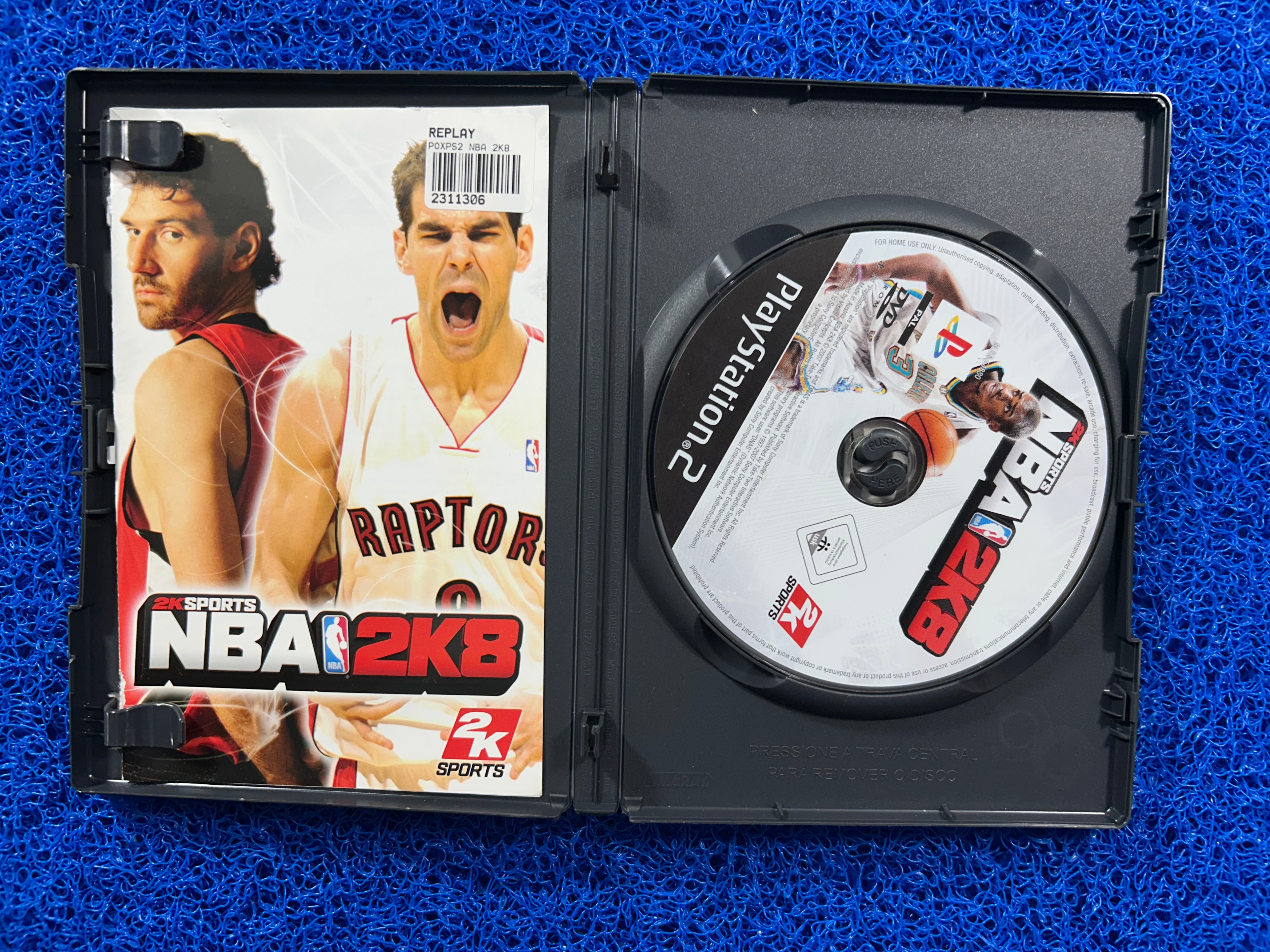 PS2 NBA 2k8 (E)