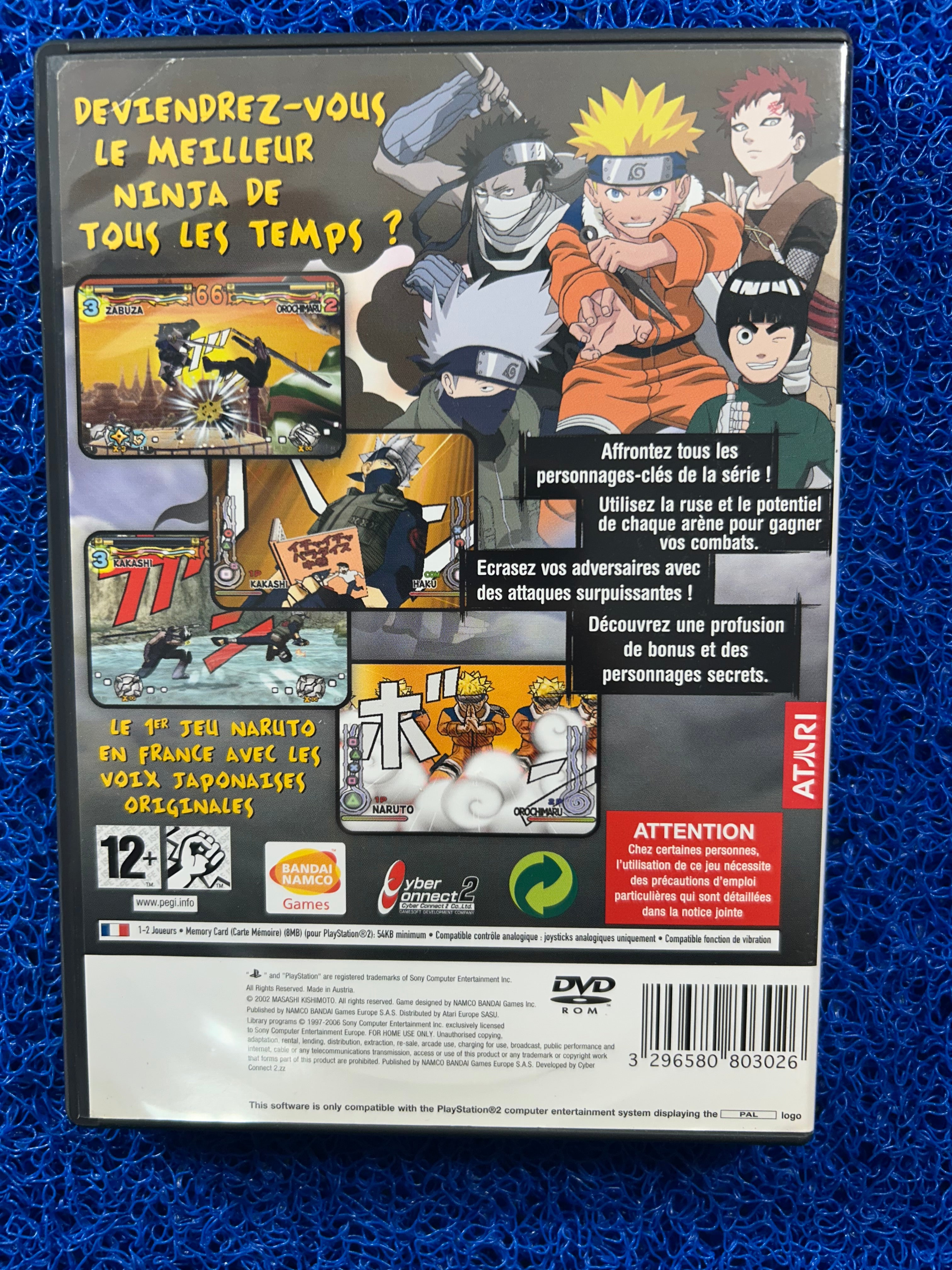 PS2 Naruto ultimate ninja (E)