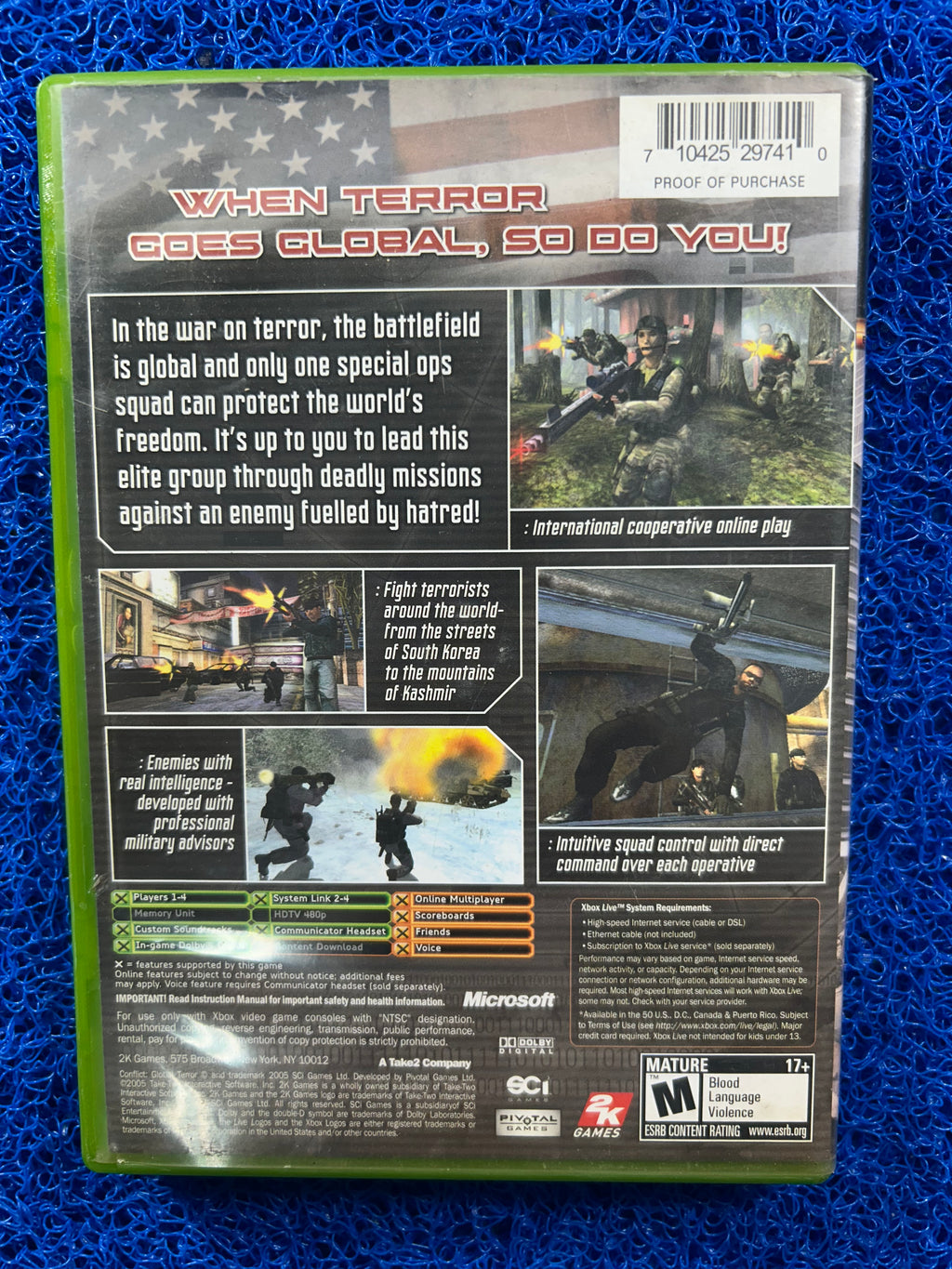 XBOX Conclict global terror (A)