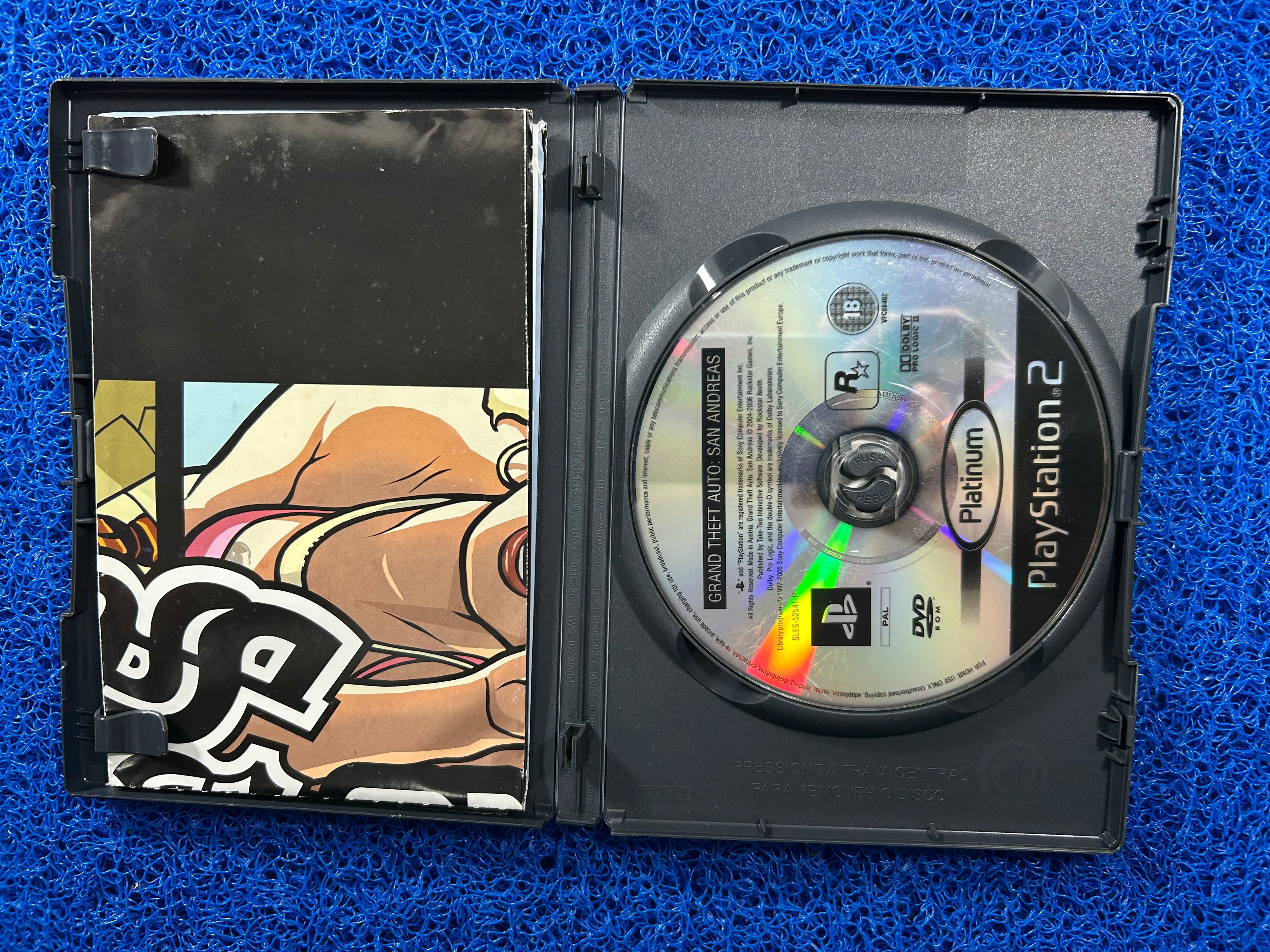 PS2 GTA San andreas (E)