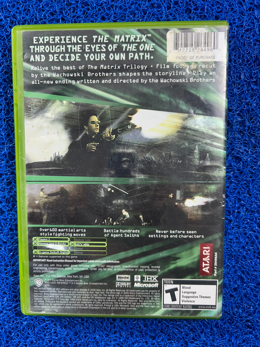 XBOX# Matrix (A)