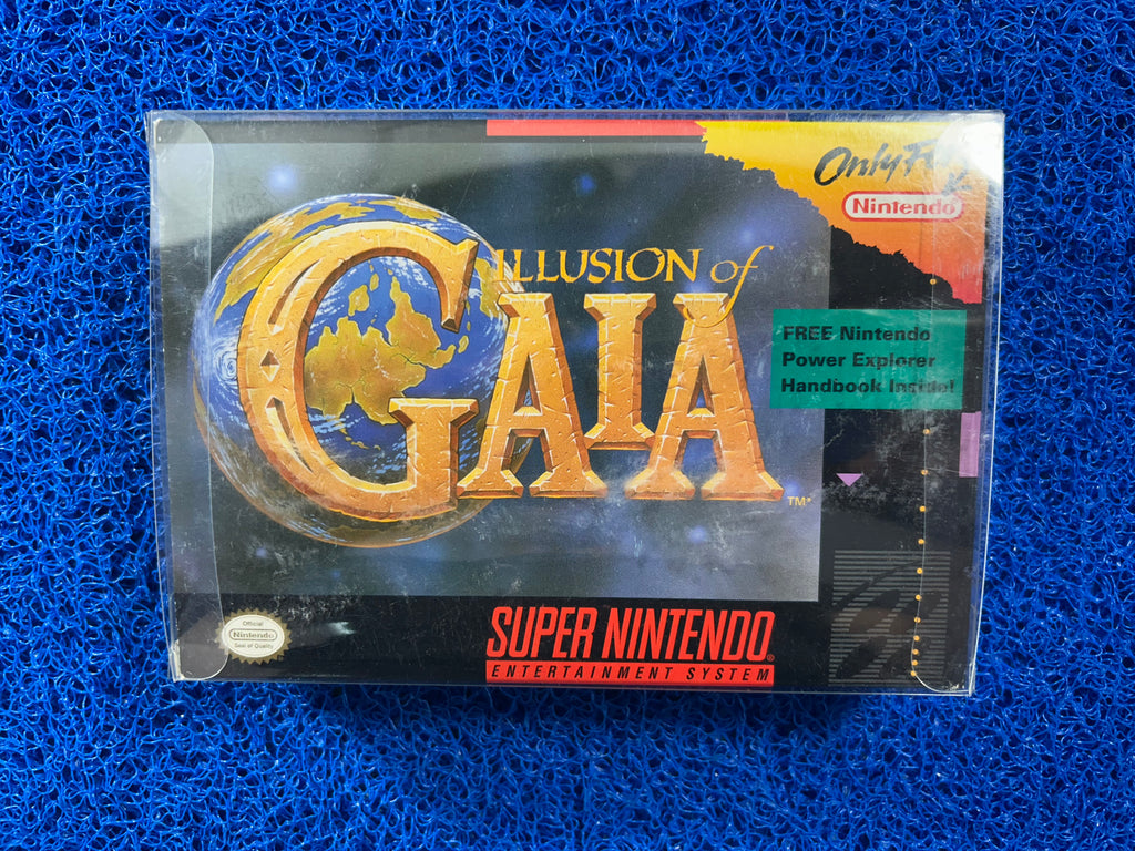 SNES Box Illusion of Gaia (A)