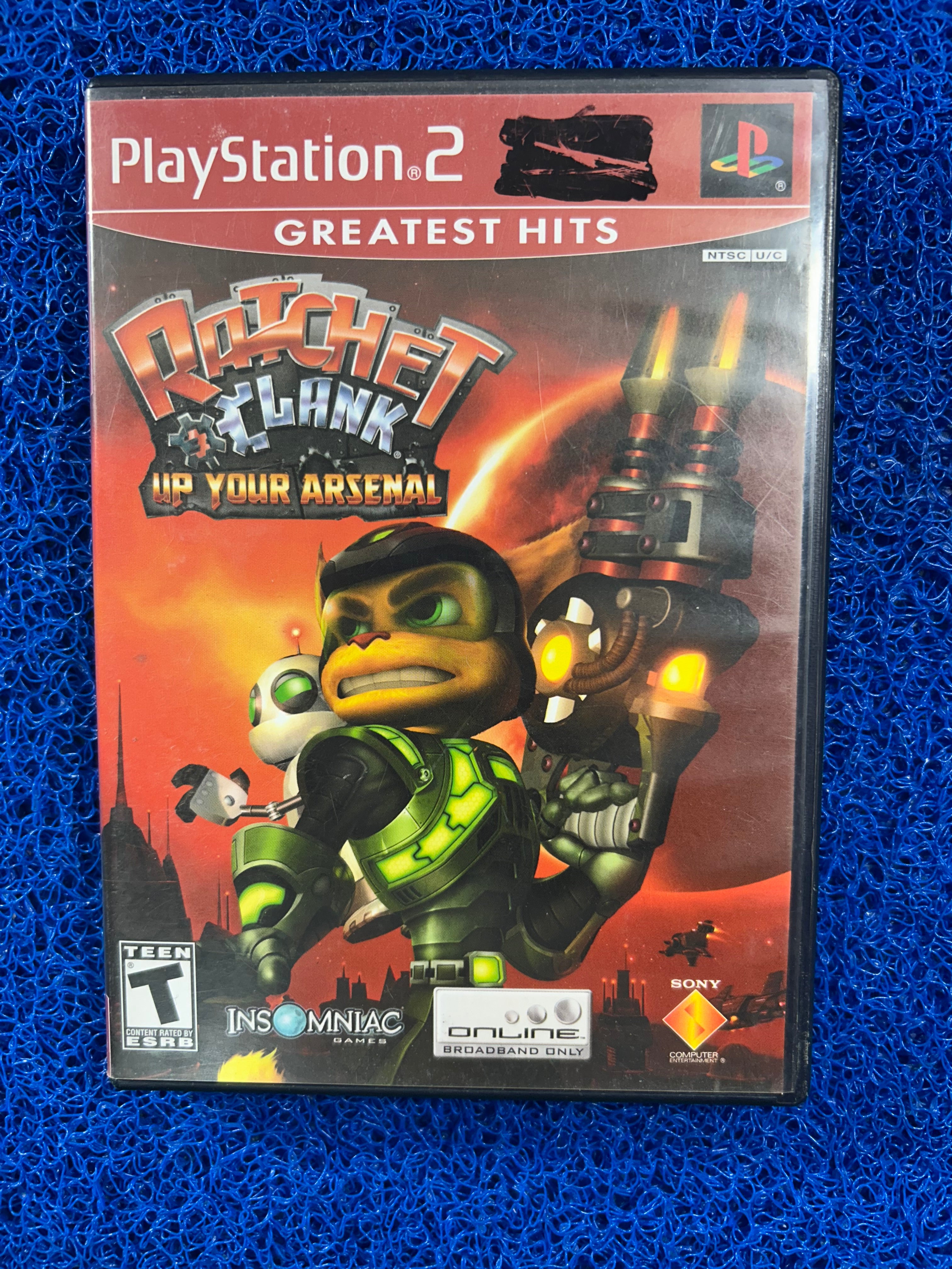 PS2# Ratchet clank up your arsenal (A)