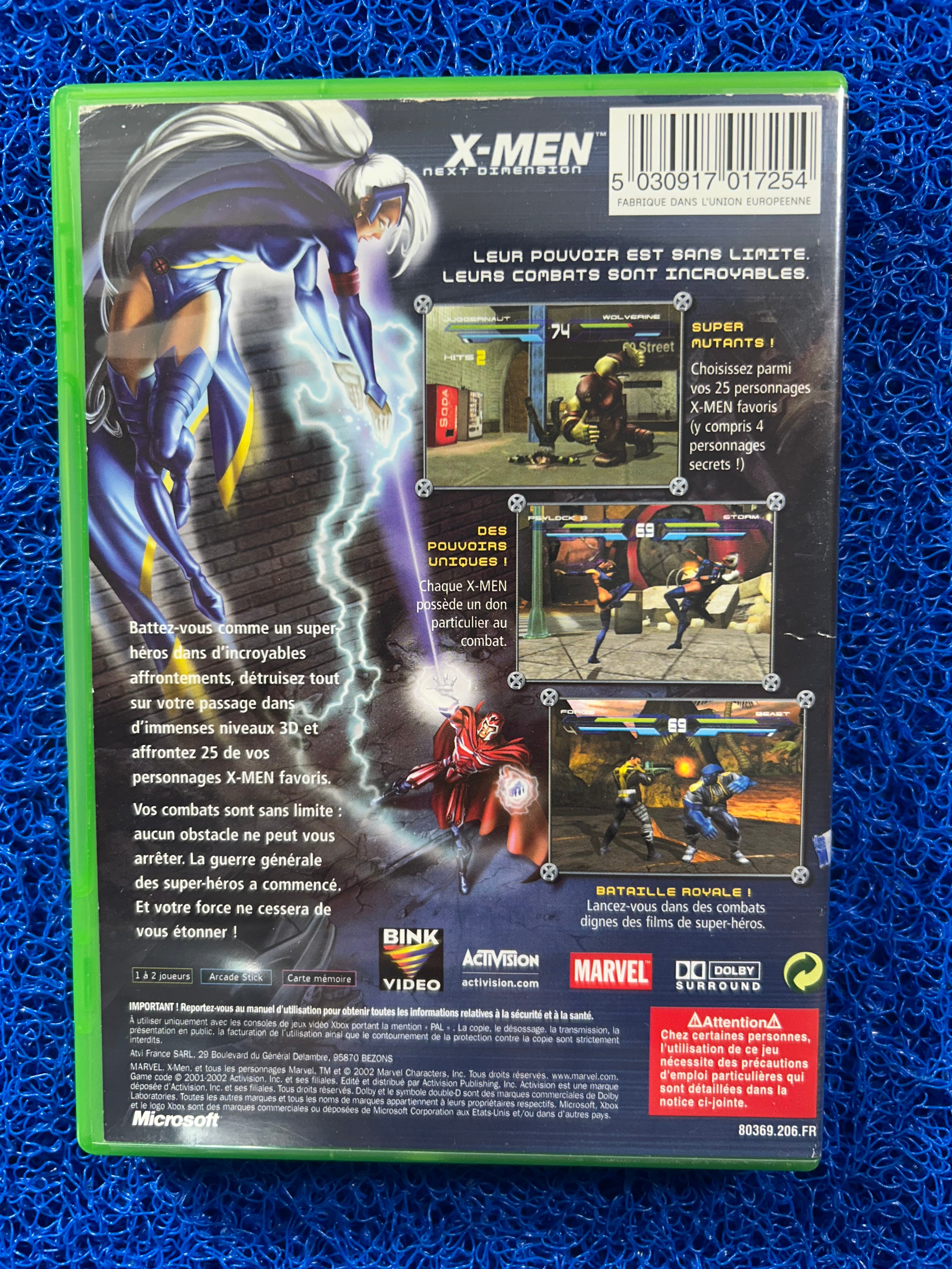 XBOX X-men next dimension (E)