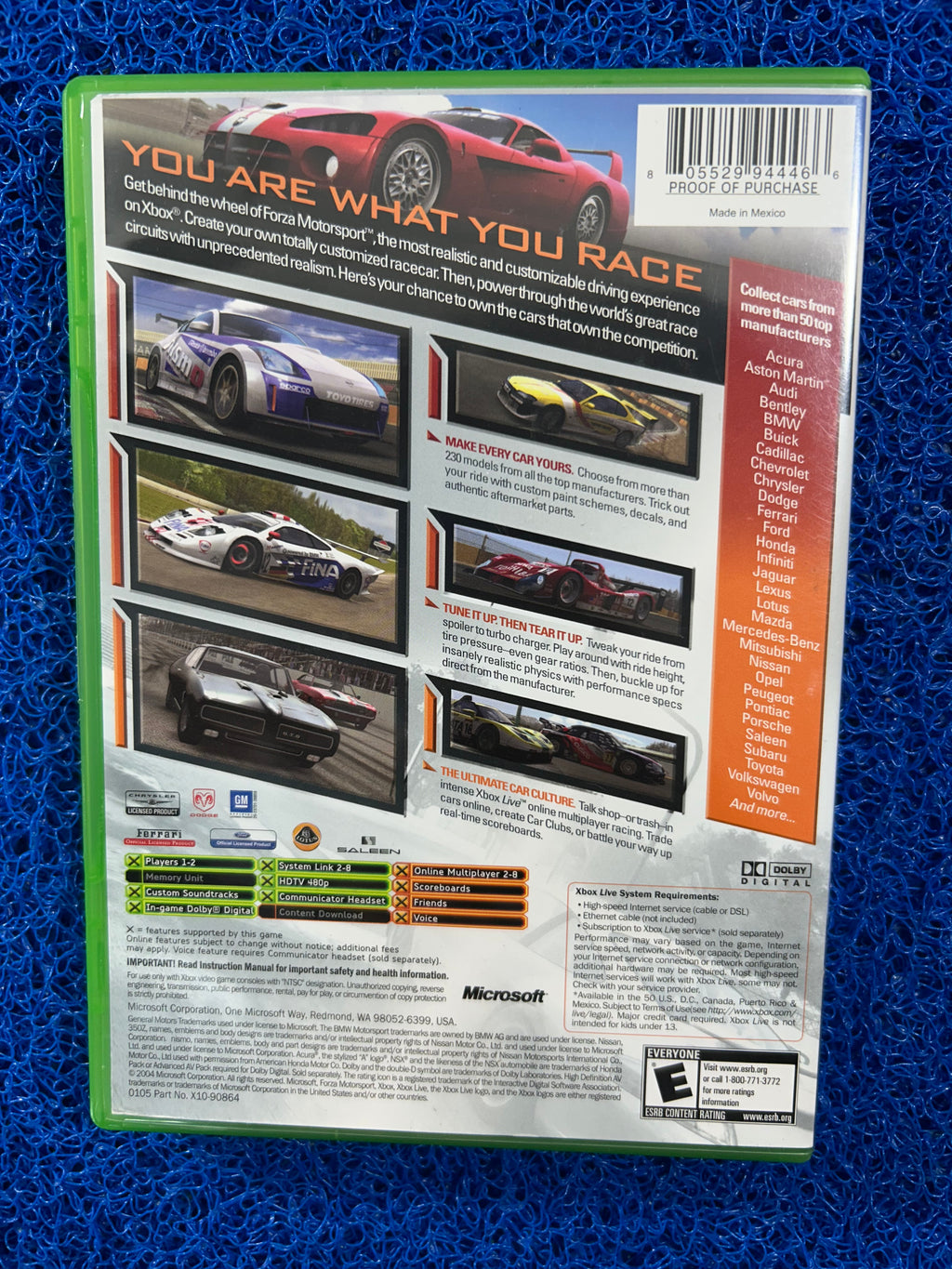 XBOX# Forza motorsports (A)
